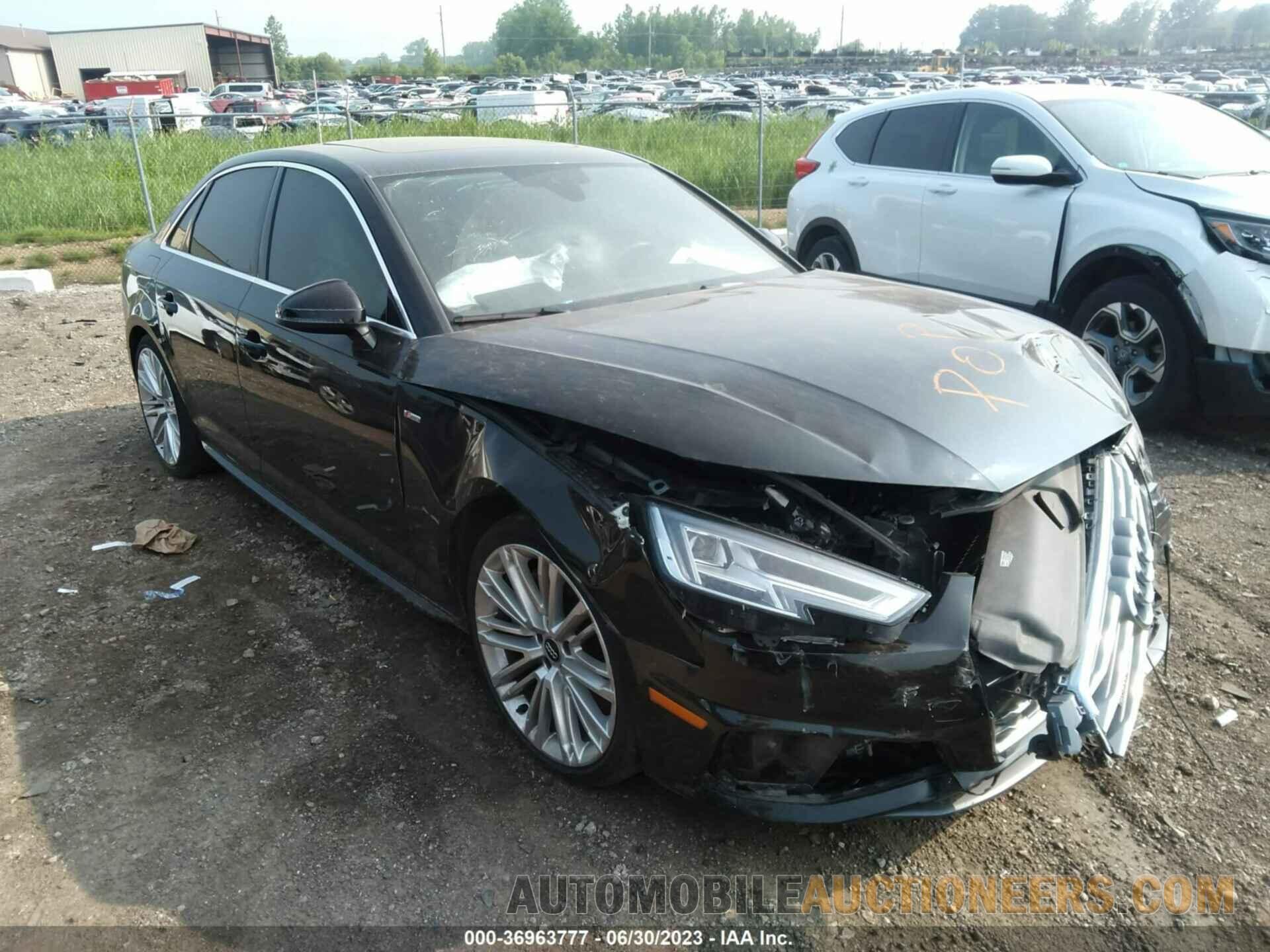 WAUENAF4XKA076021 AUDI A4 2019