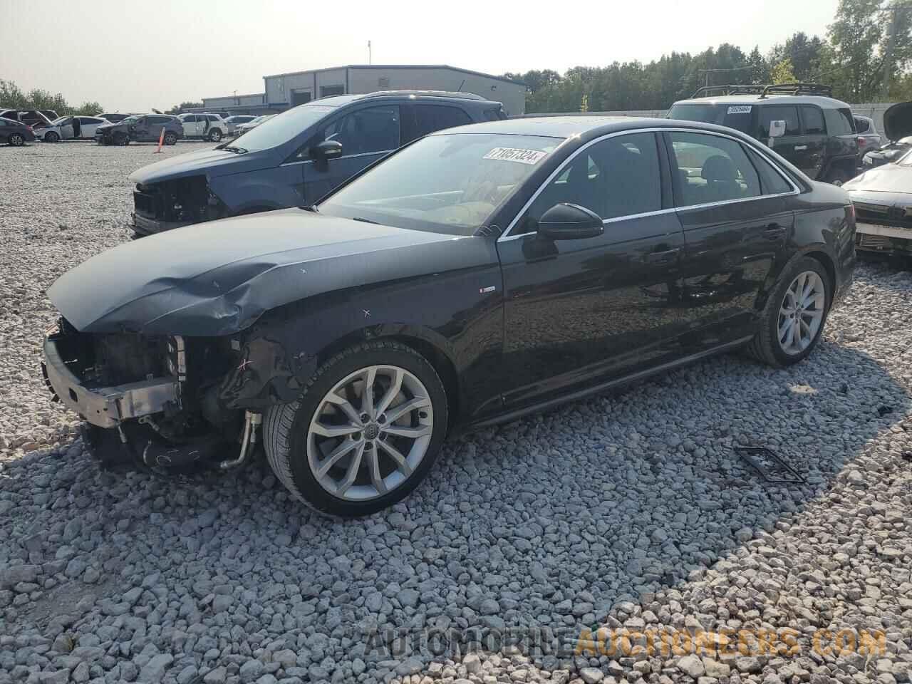 WAUENAF4XKN008231 AUDI A4 2019