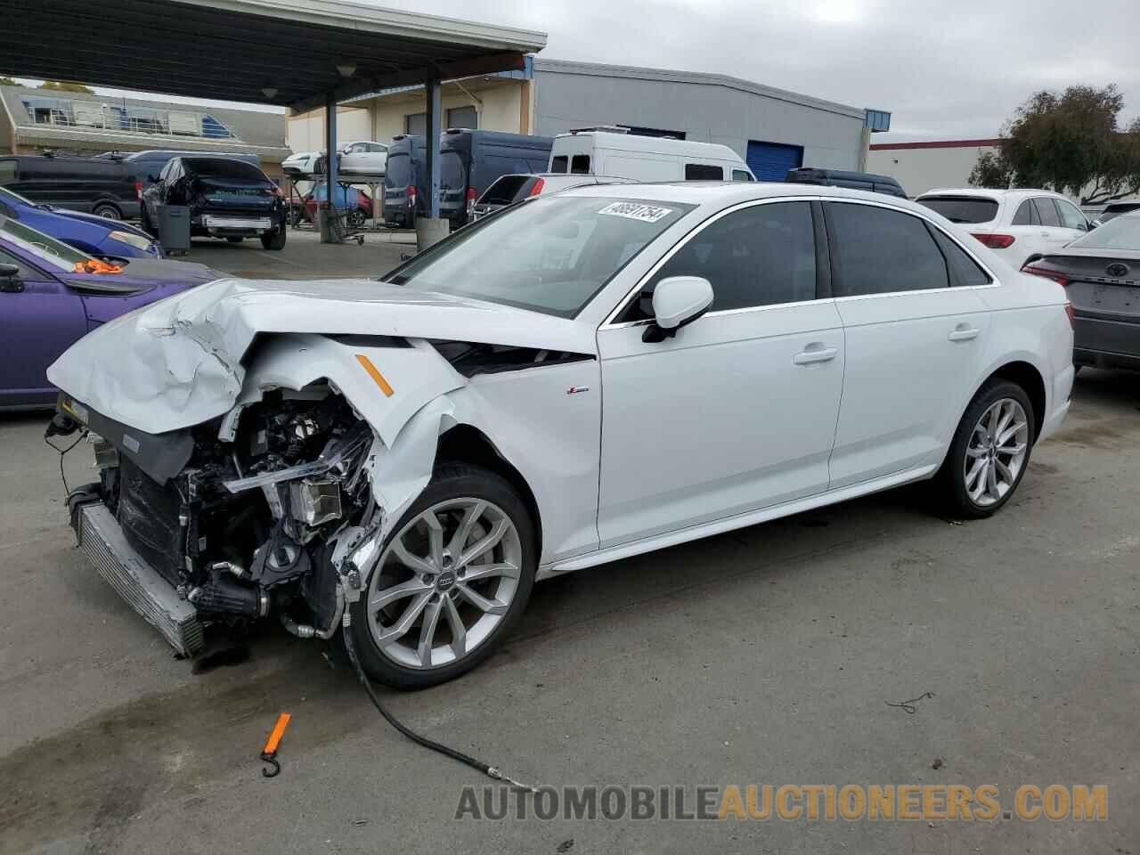 WAUENAF4XKN014353 AUDI A4 2019