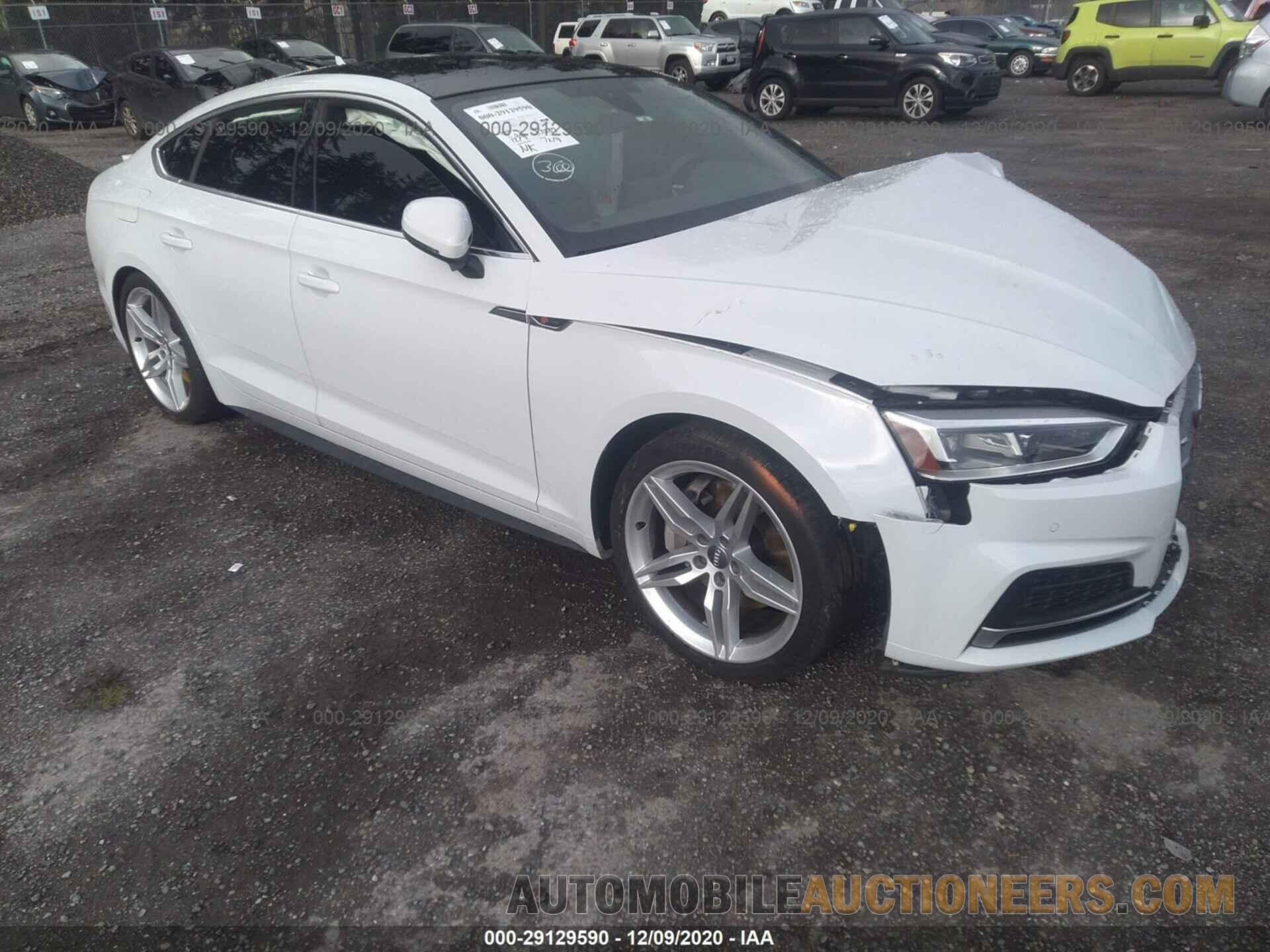 WAUENCF53JA009165 AUDI A5 SPORTBACK 2018