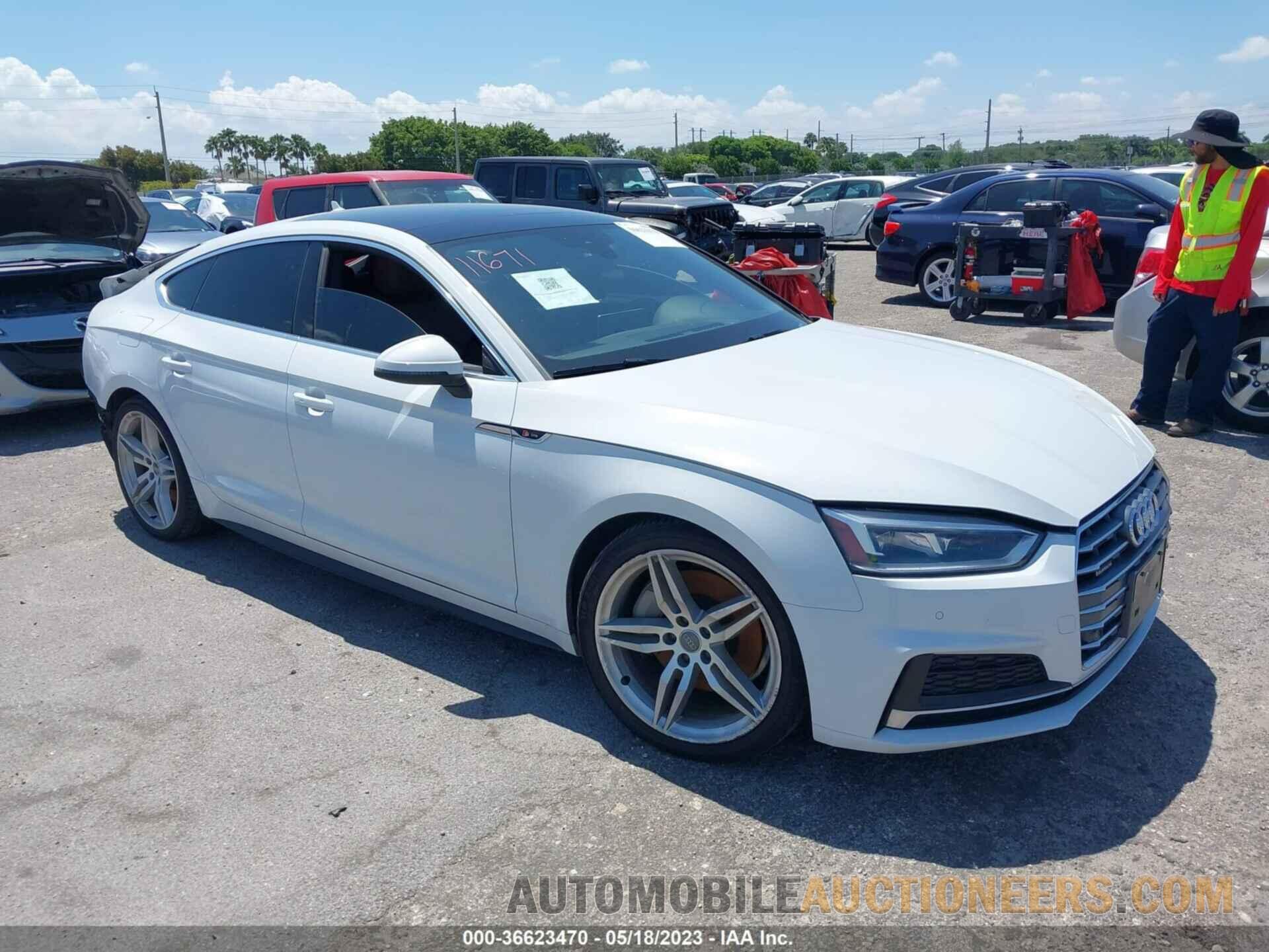 WAUENCF53JA010705 AUDI A5 SPORTBACK 2018