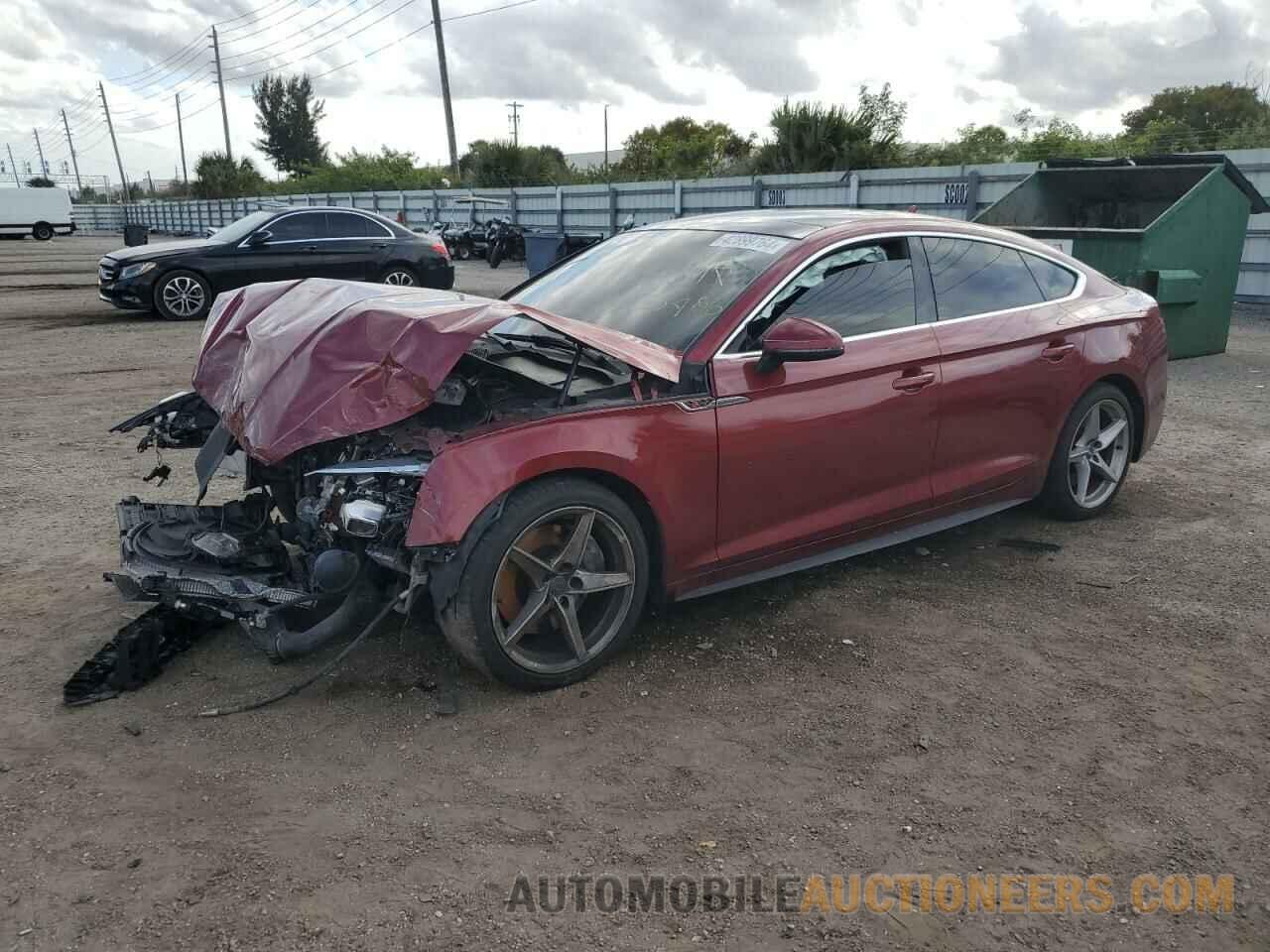 WAUENCF53JA039332 AUDI A5 2018