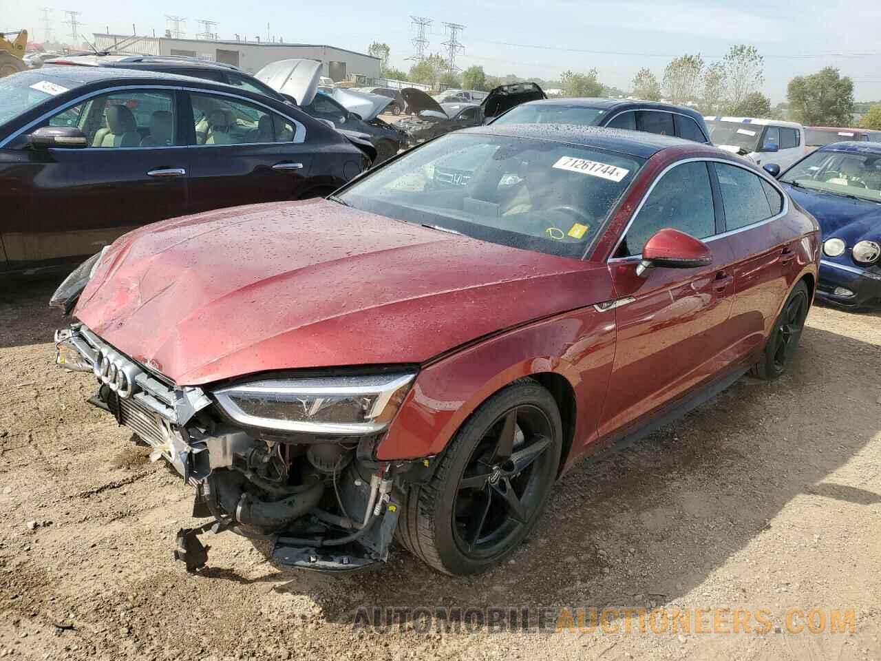 WAUENCF53JA108553 AUDI A5 2018