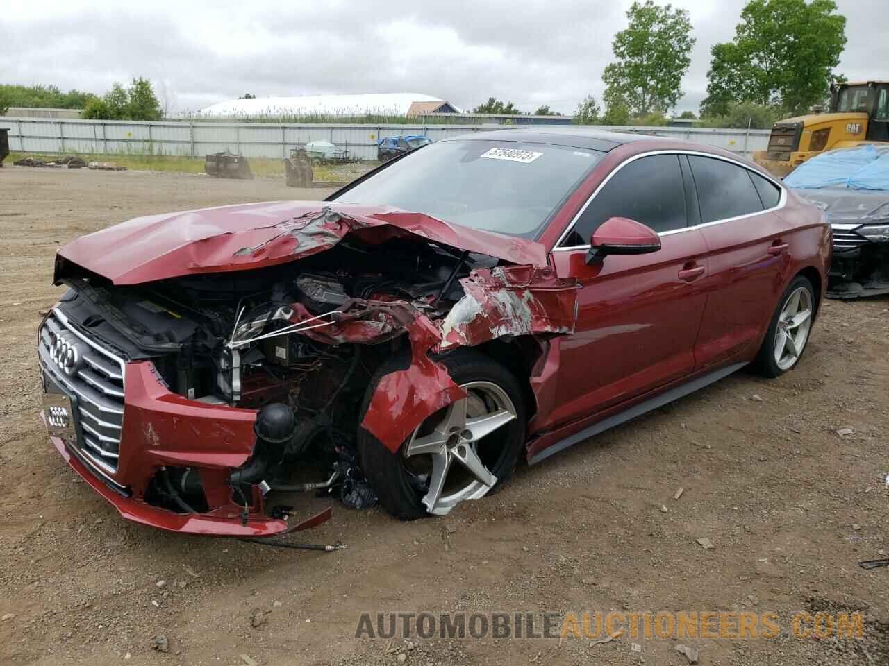 WAUENCF54JA006730 AUDI A5 2018