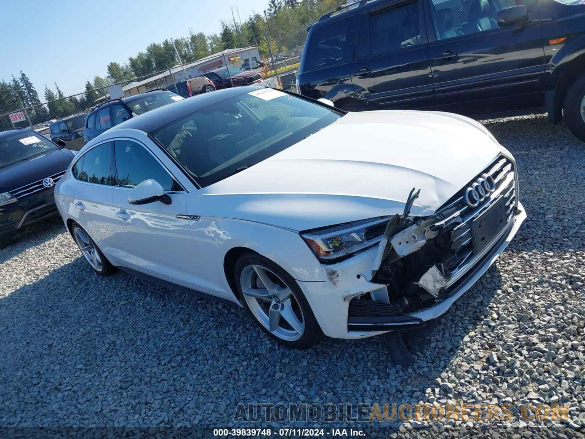 WAUENCF55JA046654 AUDI A5 2018