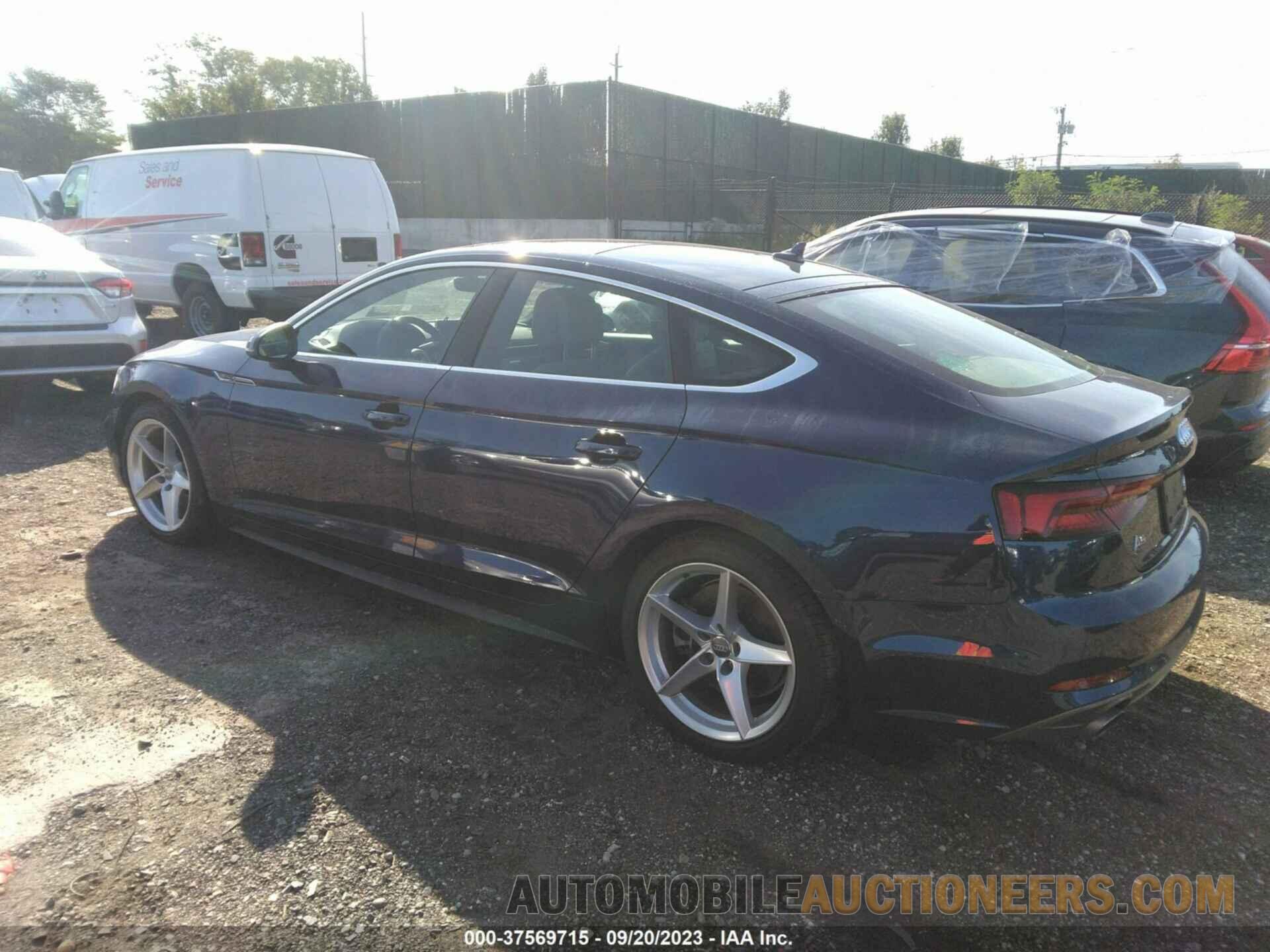 WAUENCF55JA135236 AUDI A5 SPORTBACK 2018