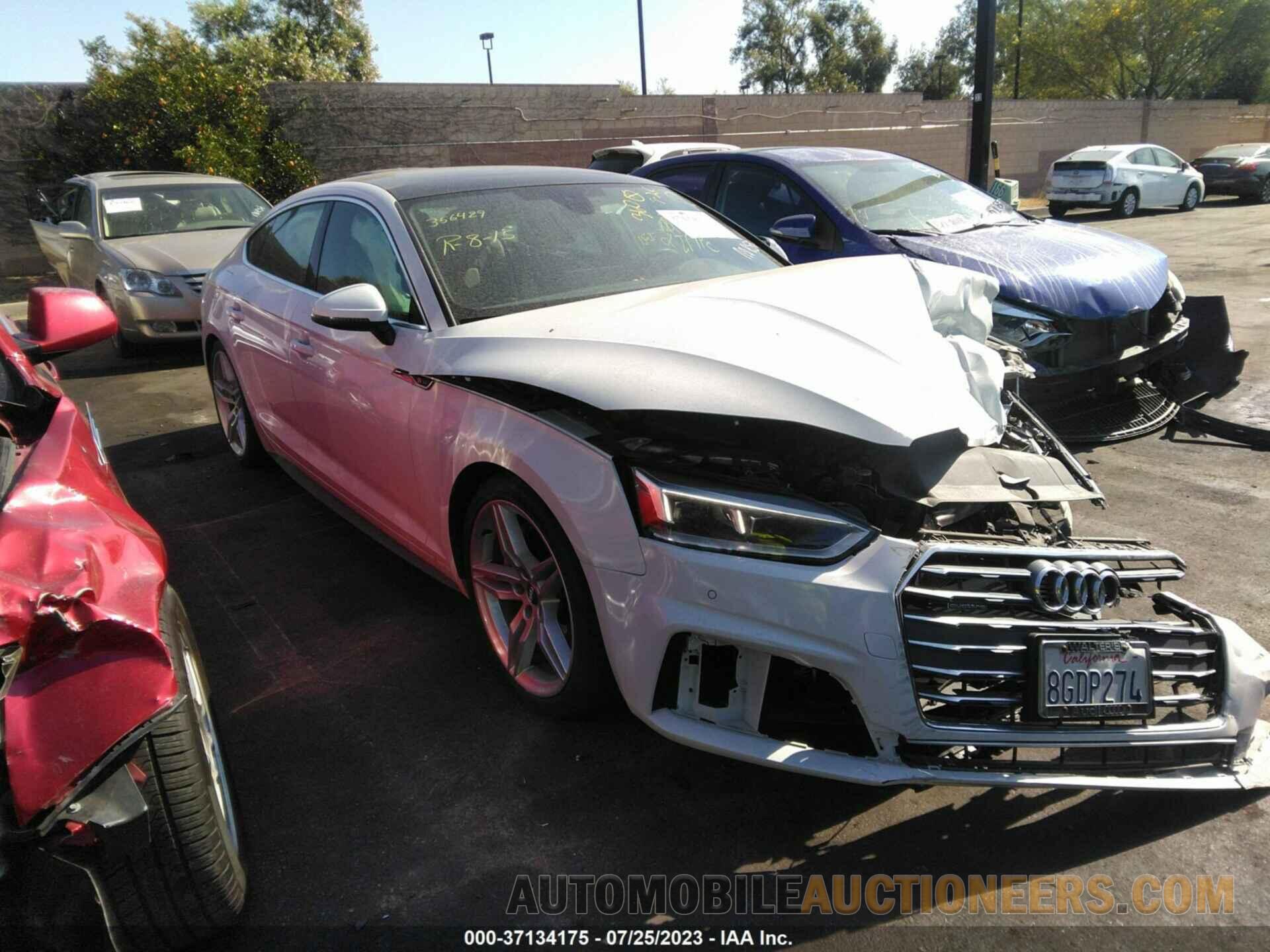 WAUENCF55KA017740 AUDI A5 SPORTBACK 2019