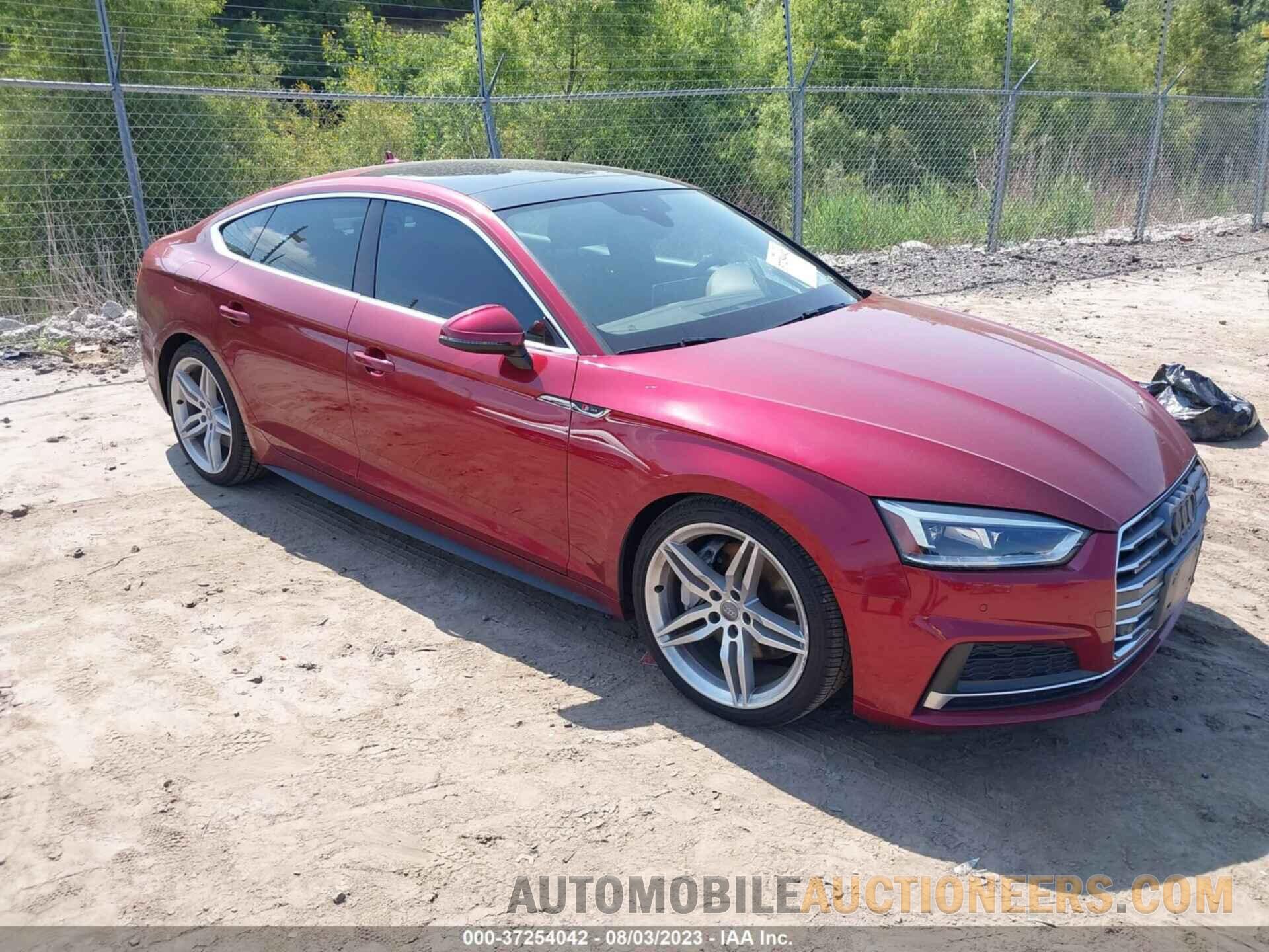 WAUENCF56JA002596 AUDI A5 2018