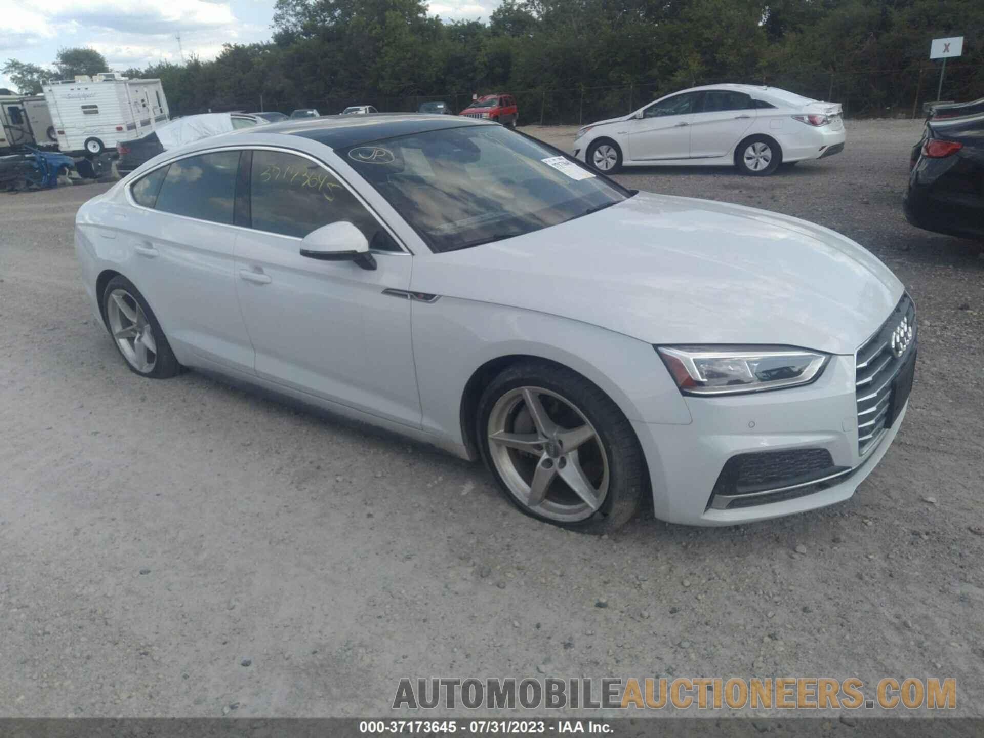 WAUENCF56JA135956 AUDI A5 SPORTBACK 2018