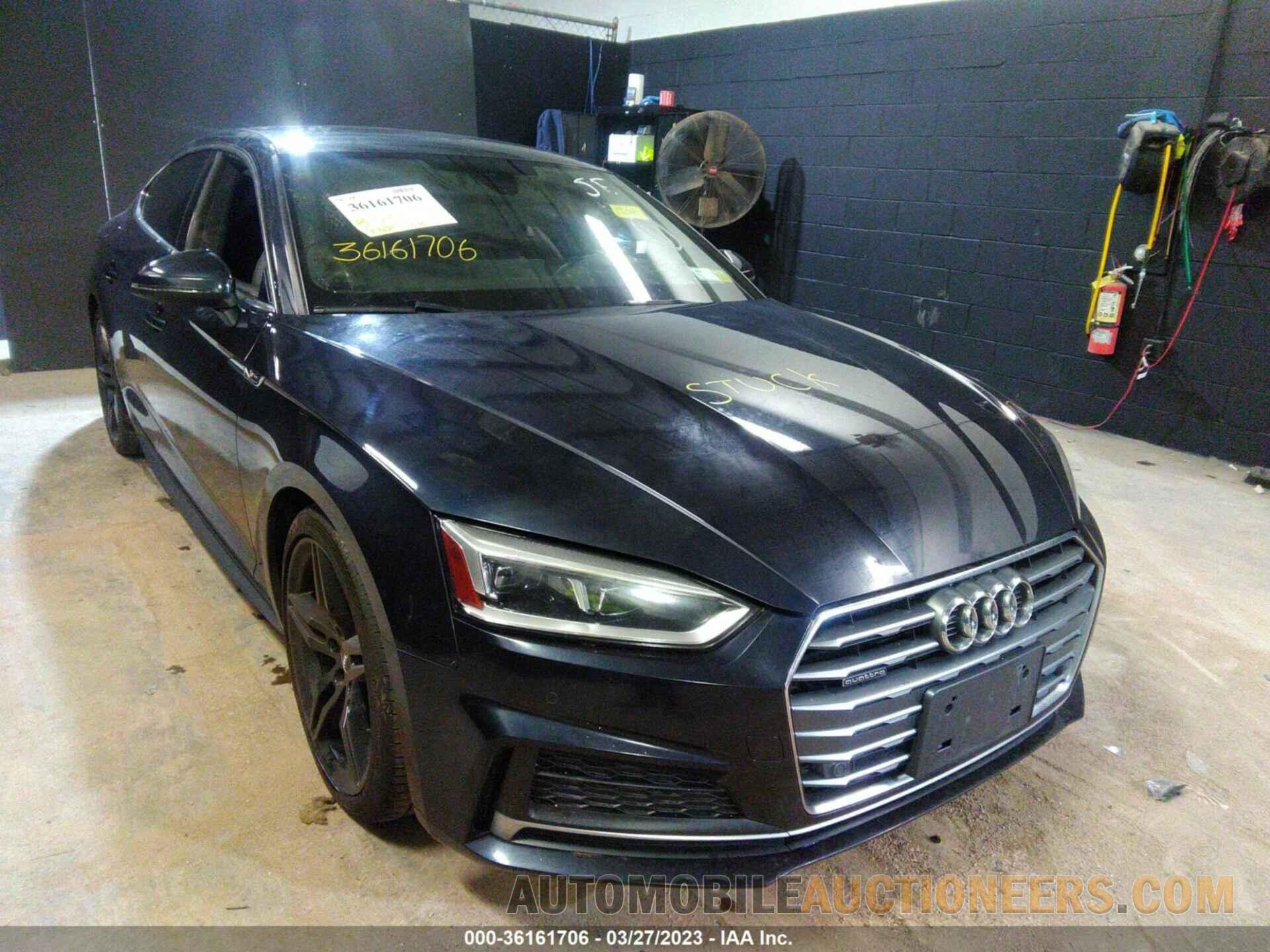 WAUENCF58JA009985 AUDI A5 SPORTBACK 2018