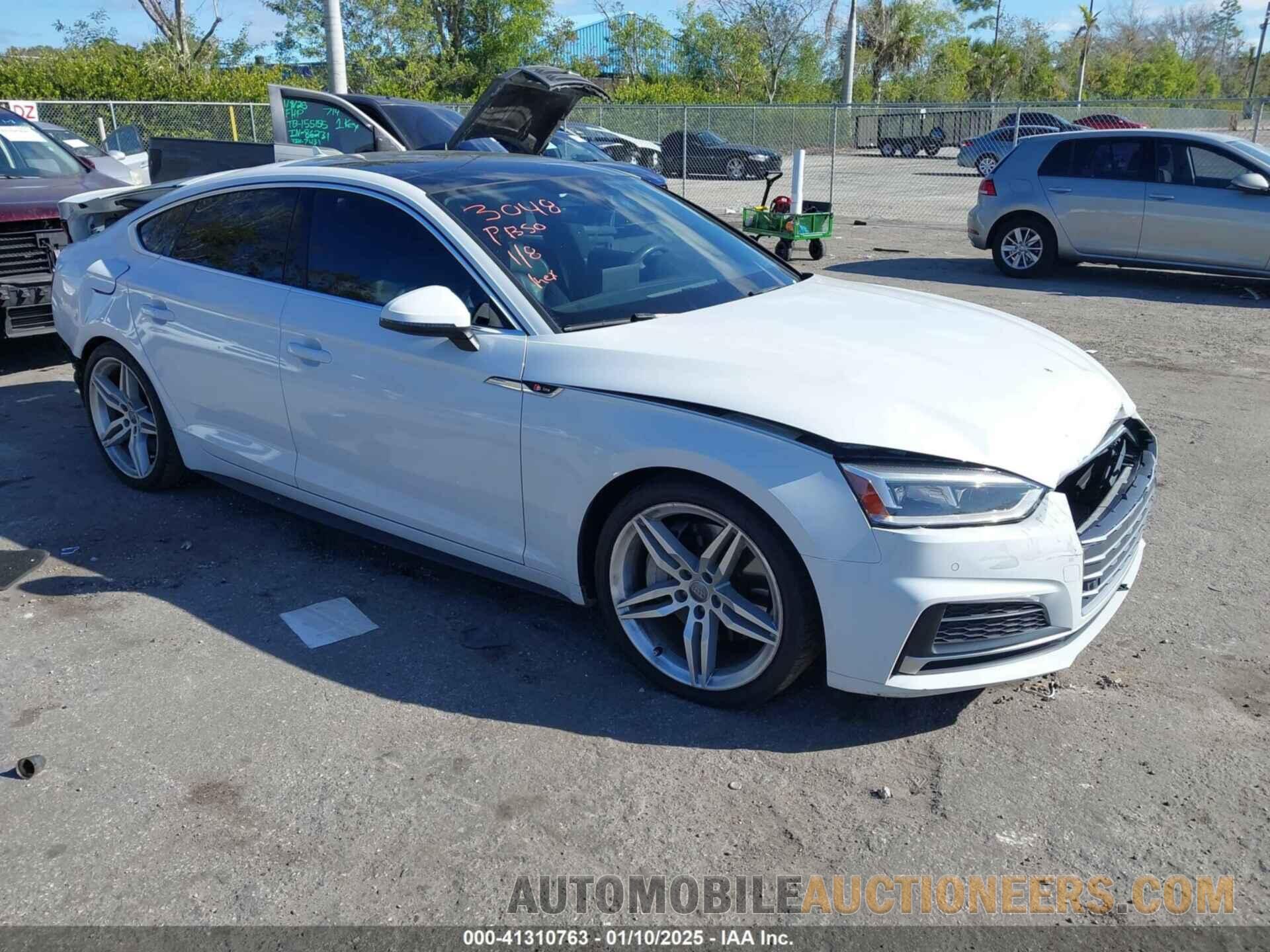 WAUENCF59JA103048 AUDI A5 SPORTBACK 2018