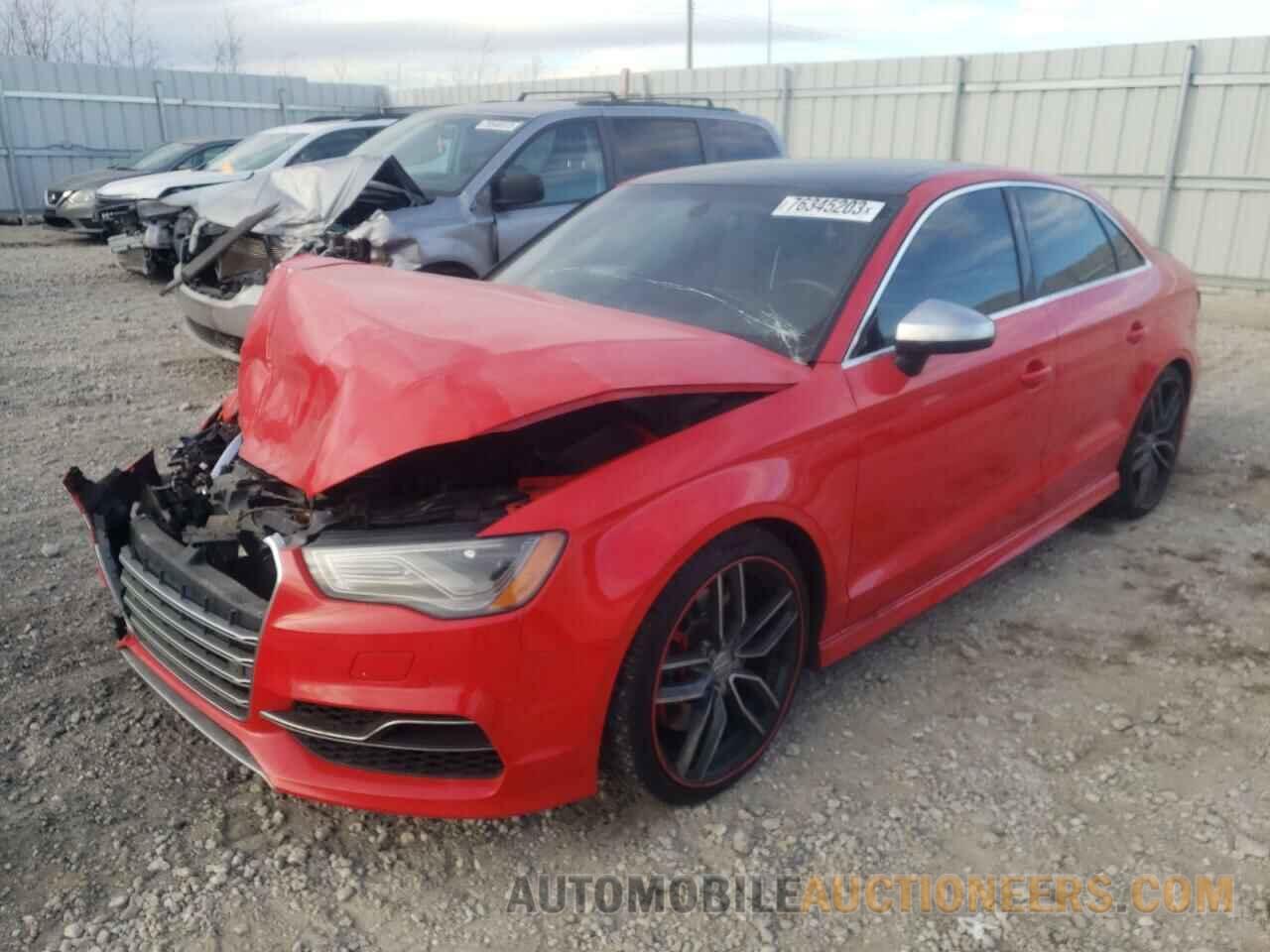 WAUF1GFF2G1020683 AUDI S3 2016