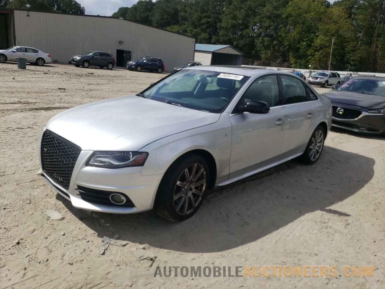 WAUFFAFL0CA120182 AUDI A4 2012