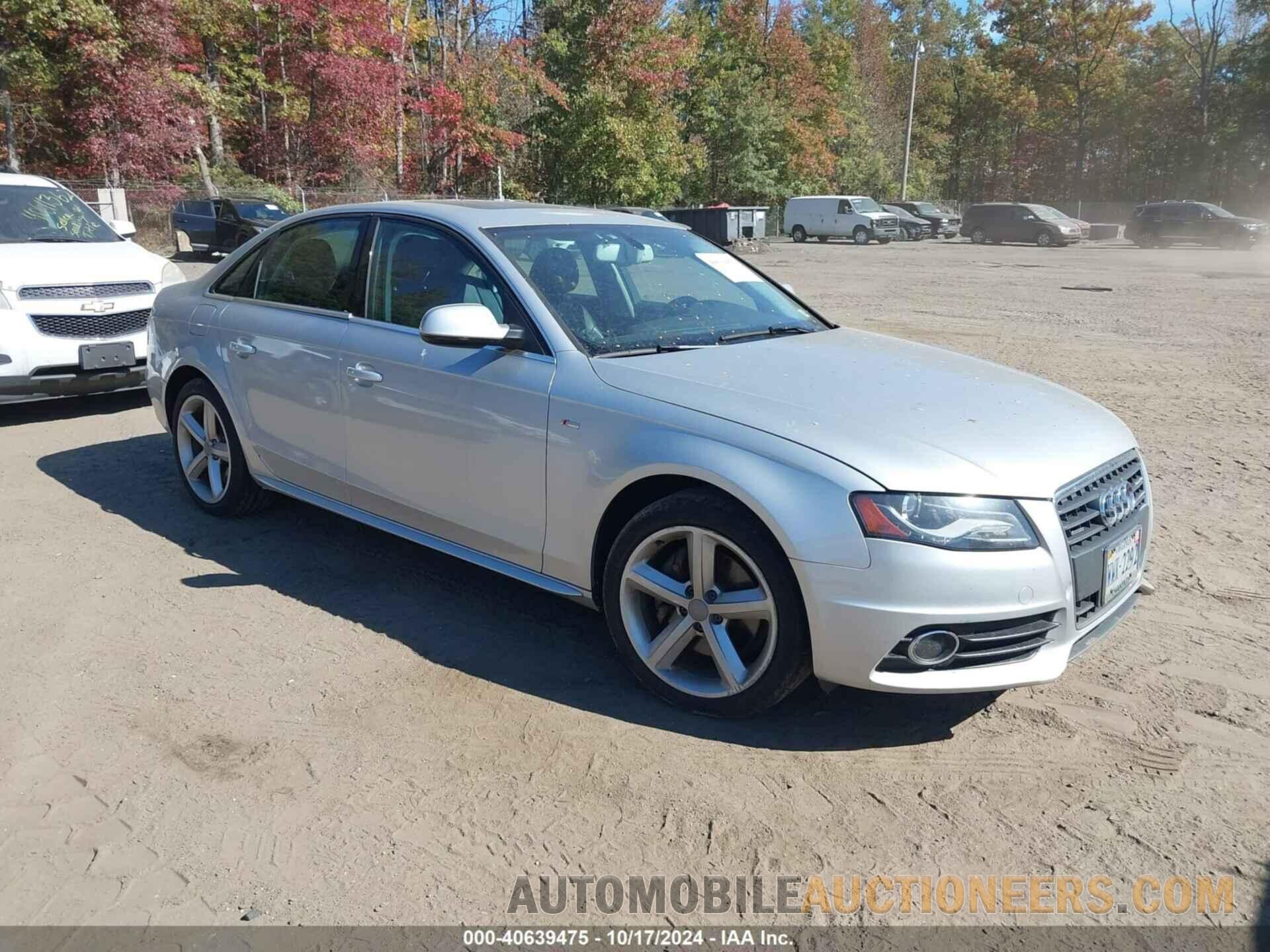 WAUFFAFL0CN021404 AUDI A4 2012