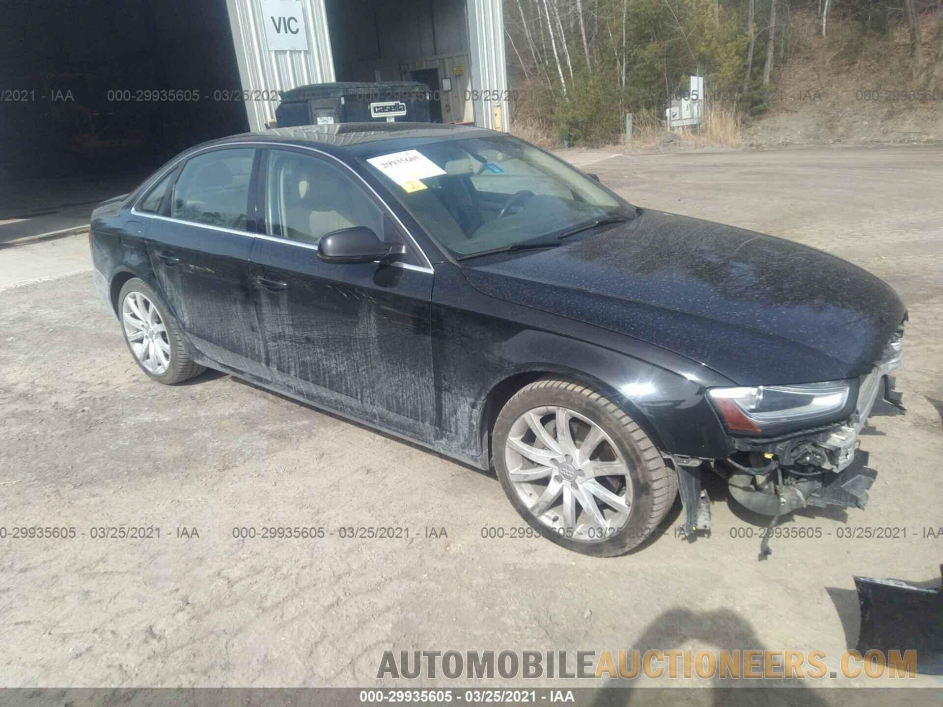 WAUFFAFL0DN022442 AUDI A4 2013