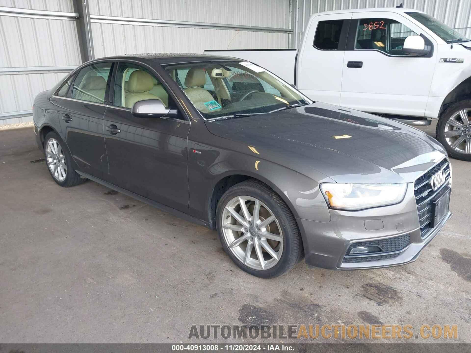 WAUFFAFL0EA056468 AUDI A4 2014