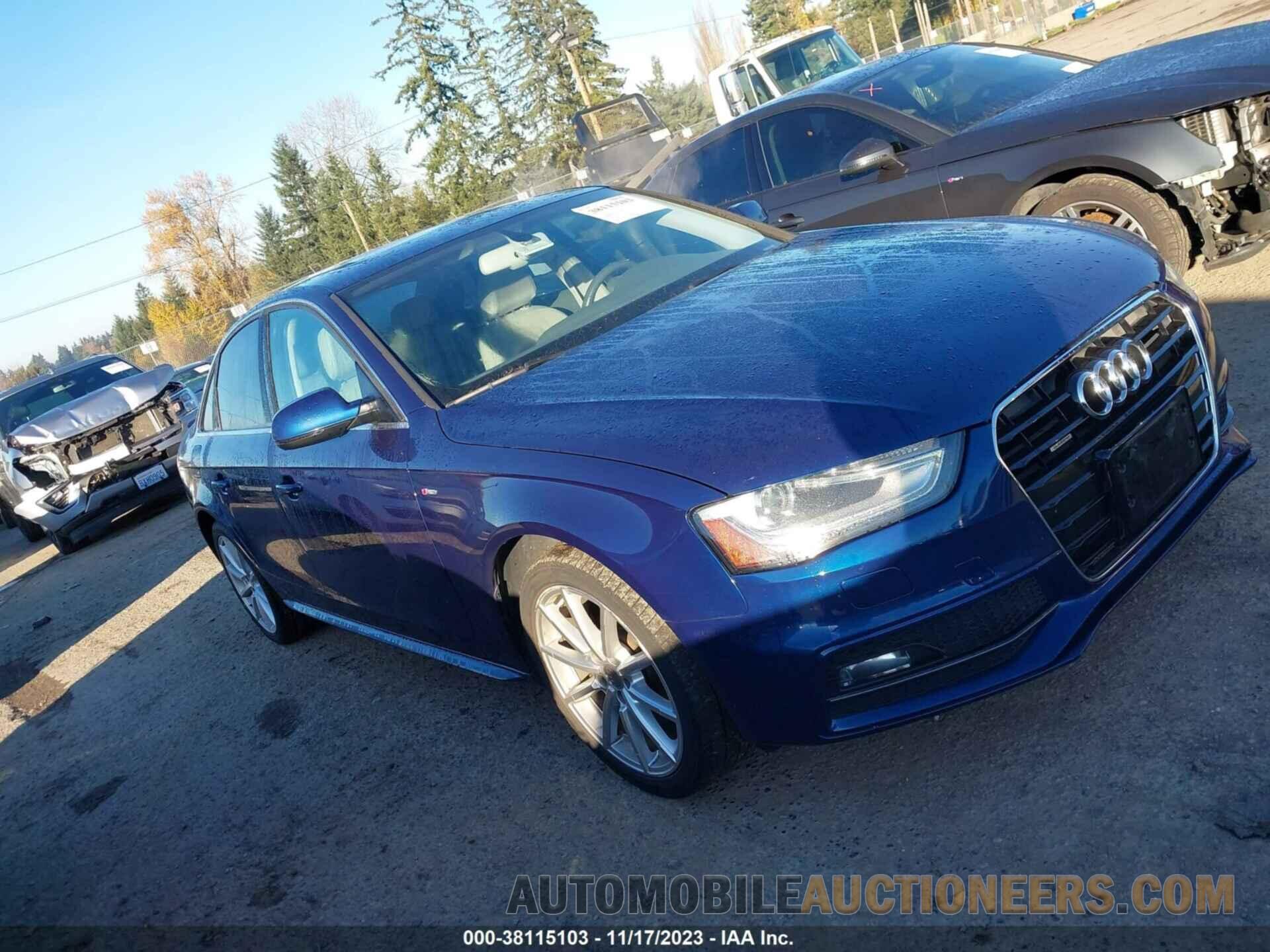 WAUFFAFL0FN001240 AUDI A4 2015