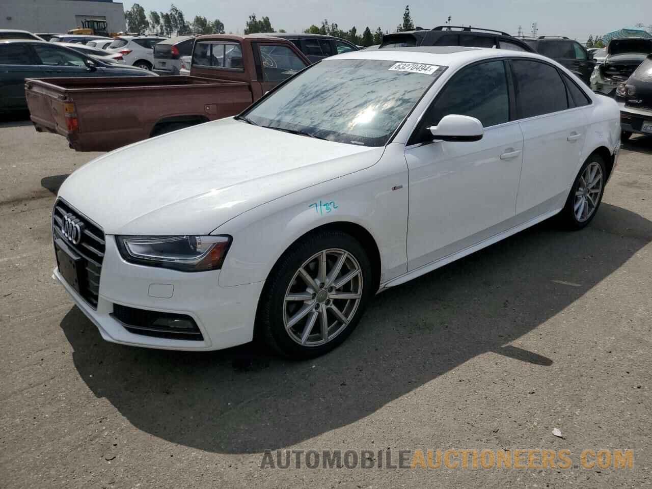 WAUFFAFL0FN013226 AUDI A4 2015