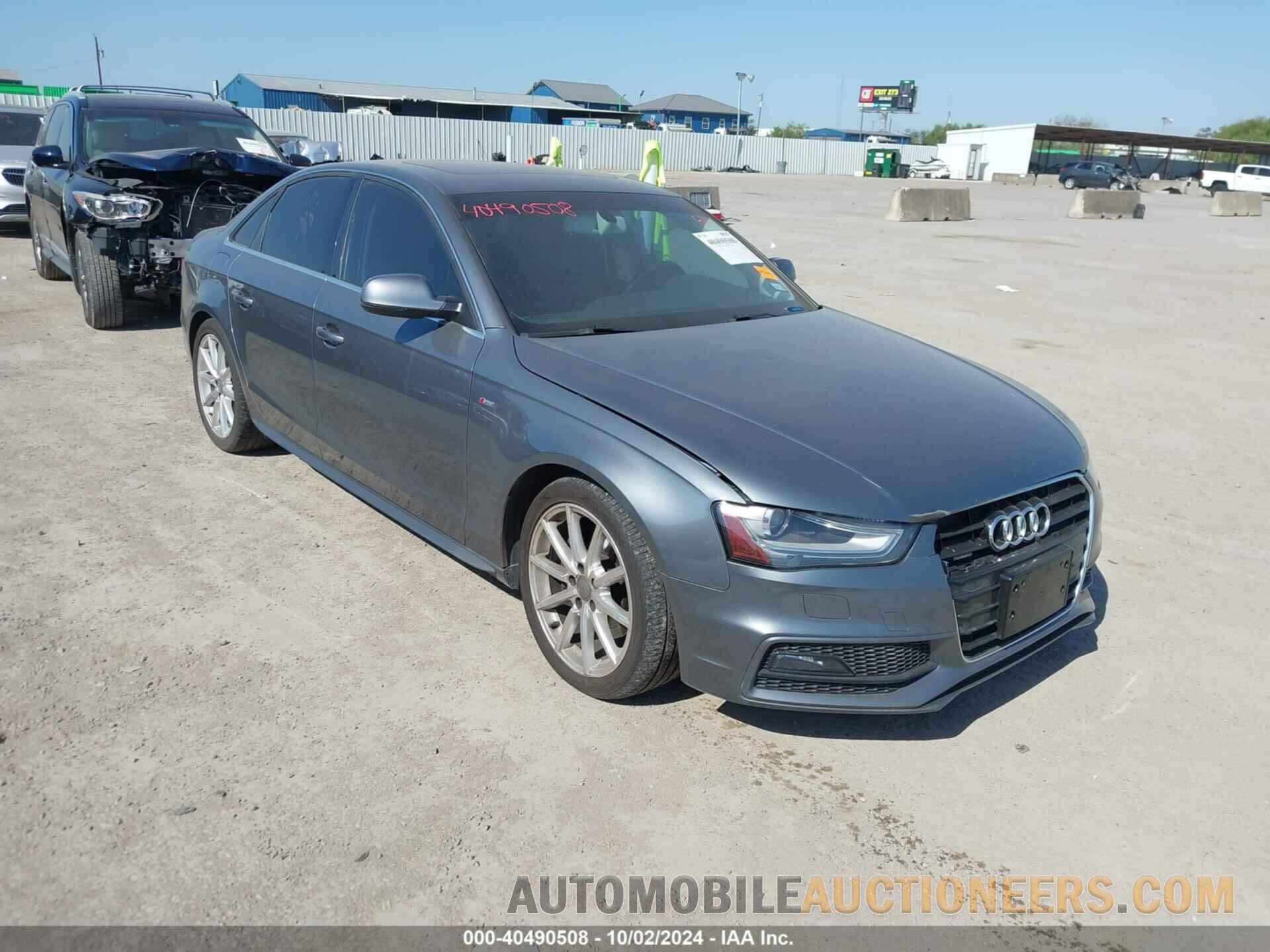 WAUFFAFL0FN044511 AUDI A4 2015