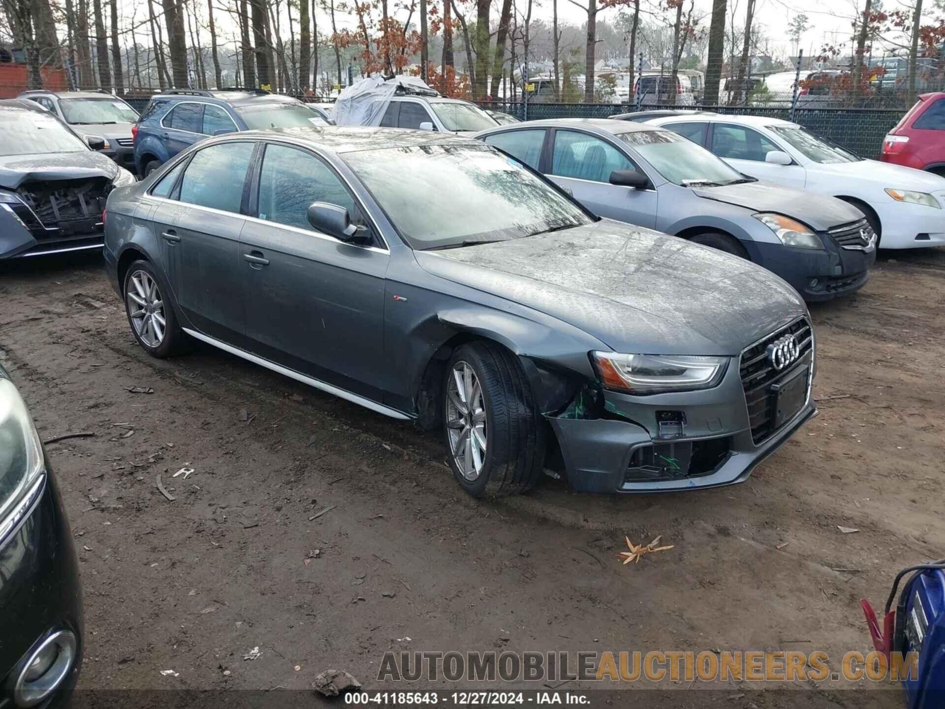 WAUFFAFL0GN013003 AUDI A4 2016