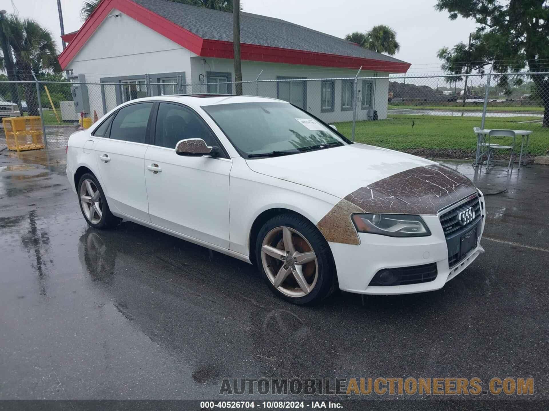 WAUFFAFL1BN029705 AUDI A4 2011