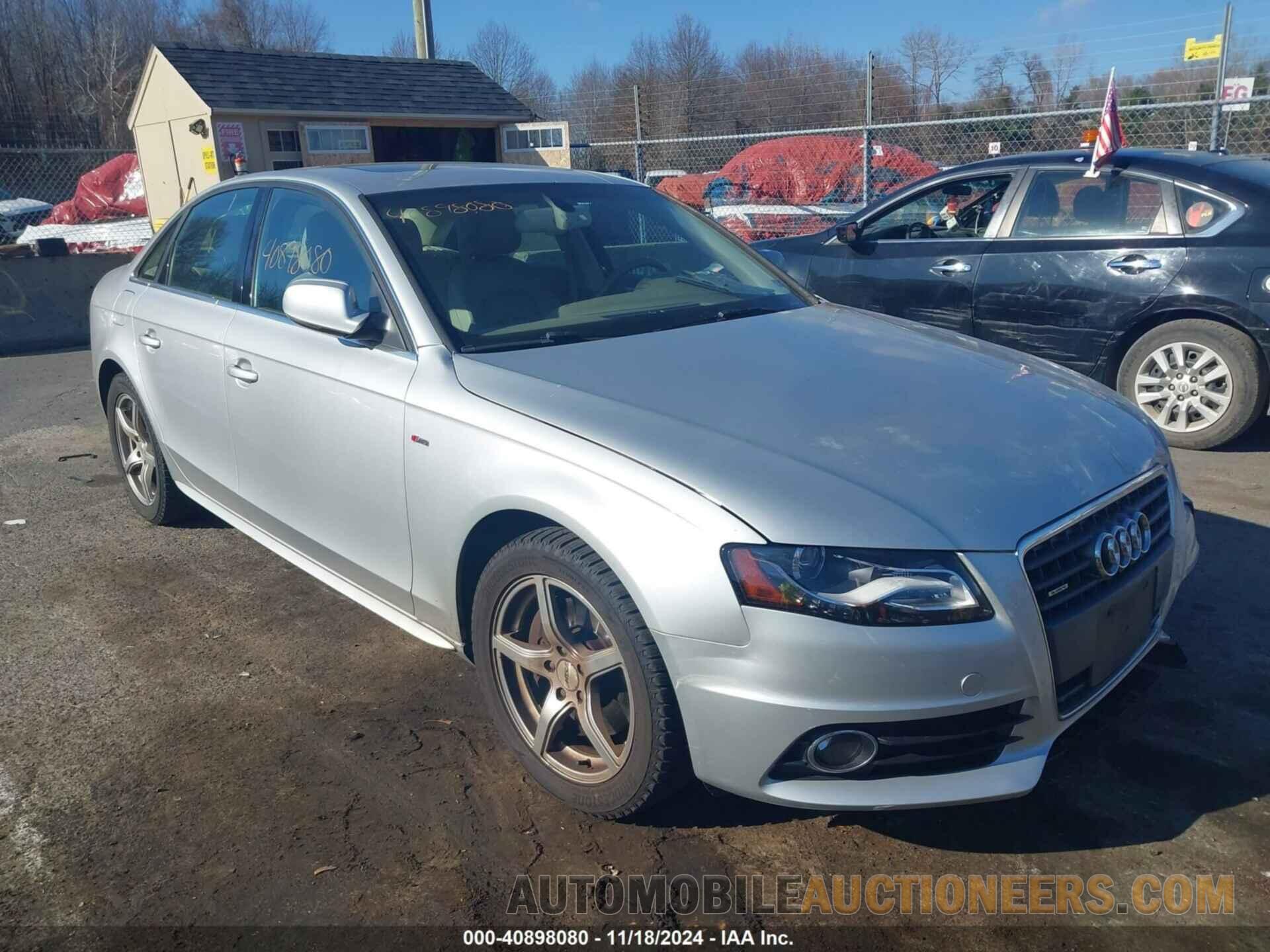 WAUFFAFL1CA119672 AUDI A4 2012