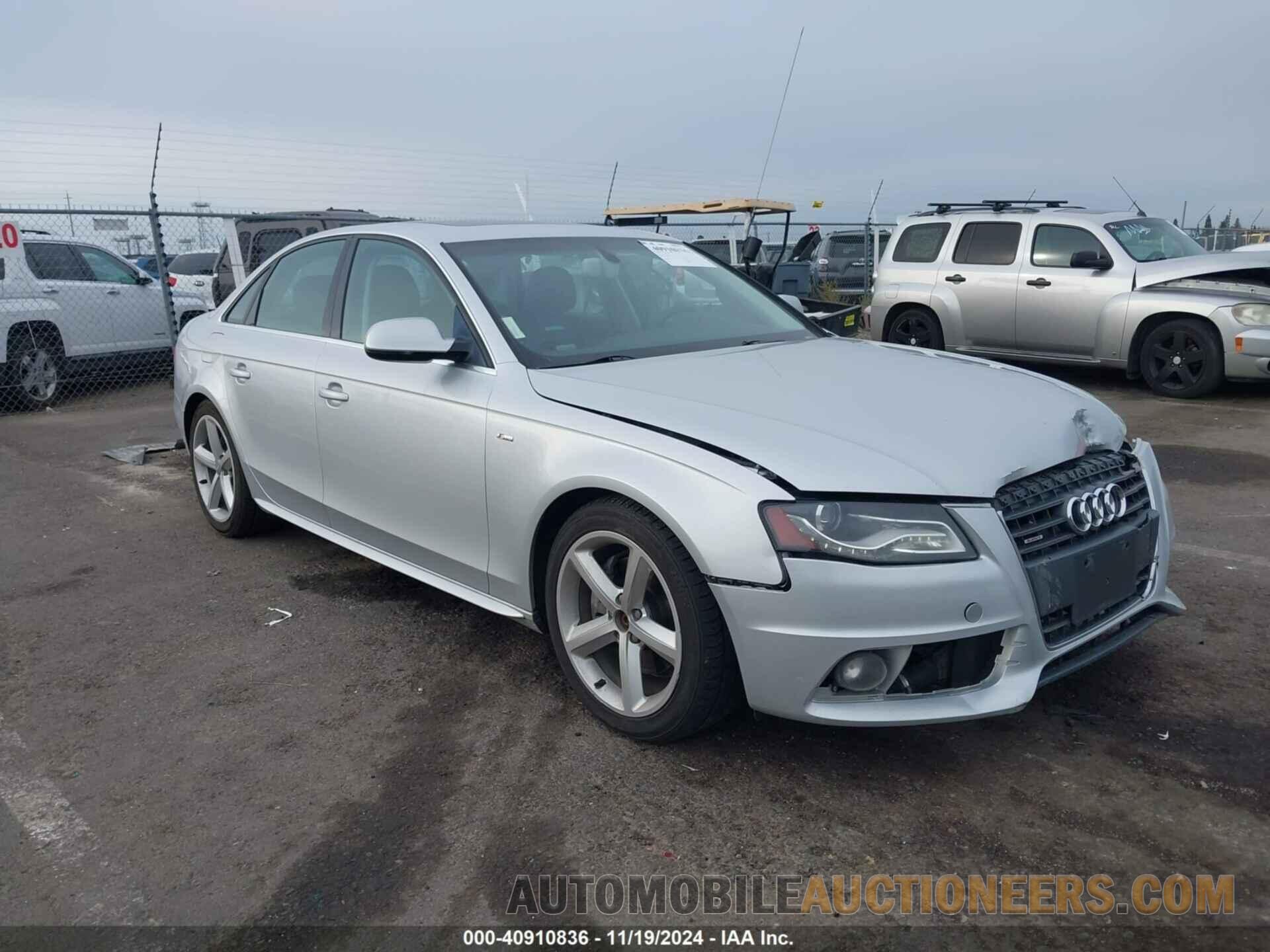 WAUFFAFL1CN016180 AUDI A4 2012