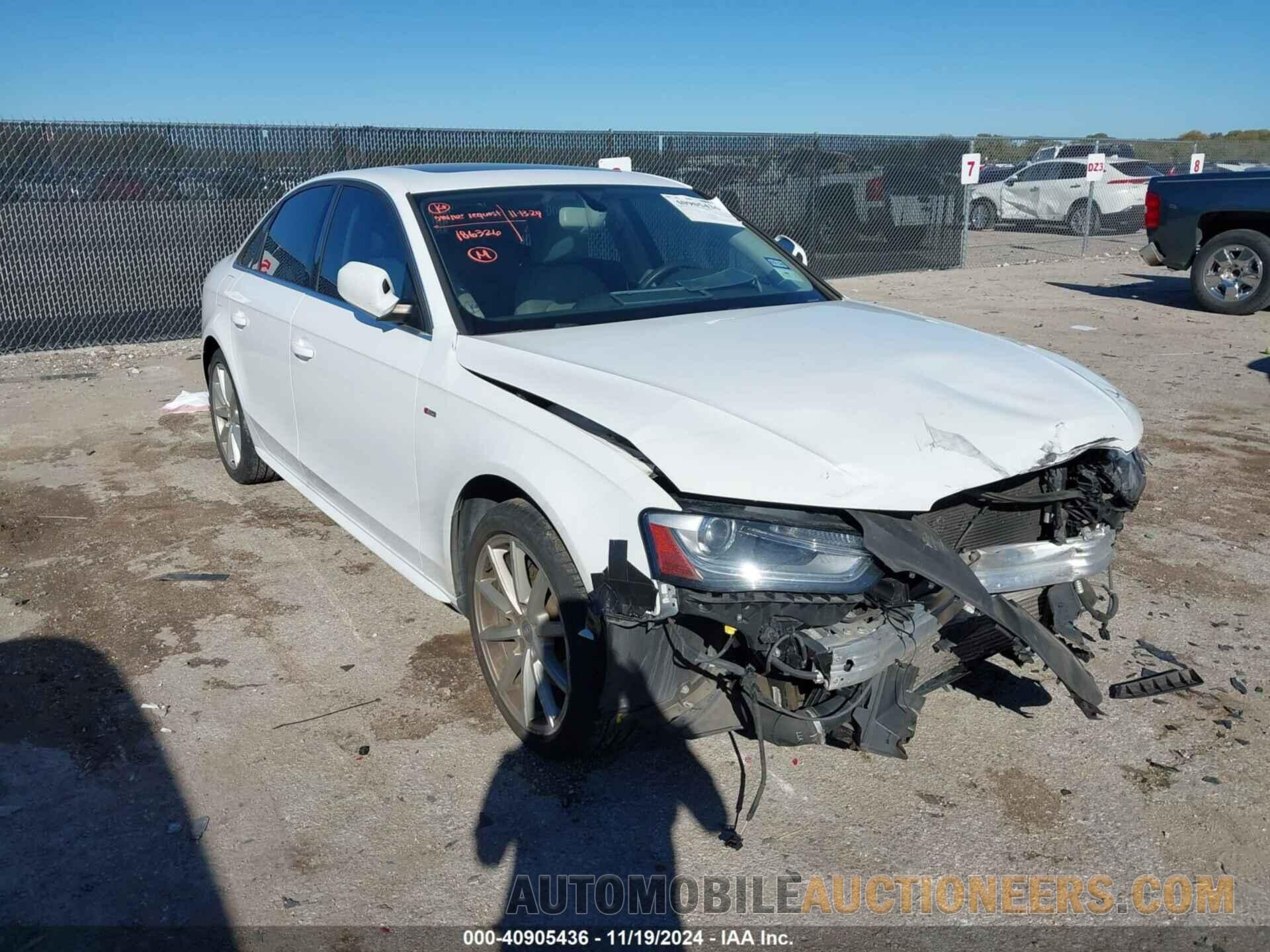 WAUFFAFL1GA011848 AUDI A4 2016