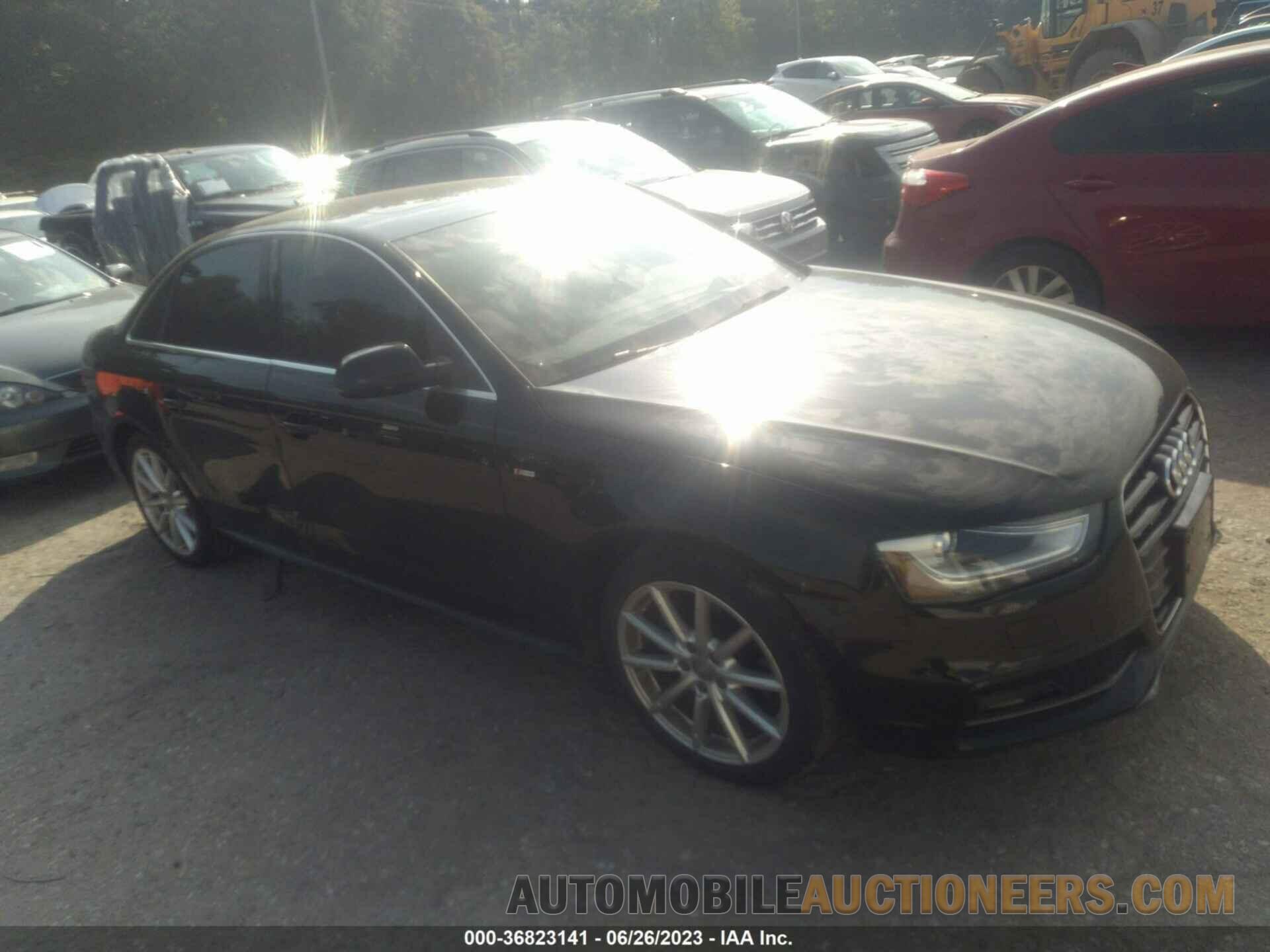 WAUFFAFL1GN000616 AUDI A4 2016