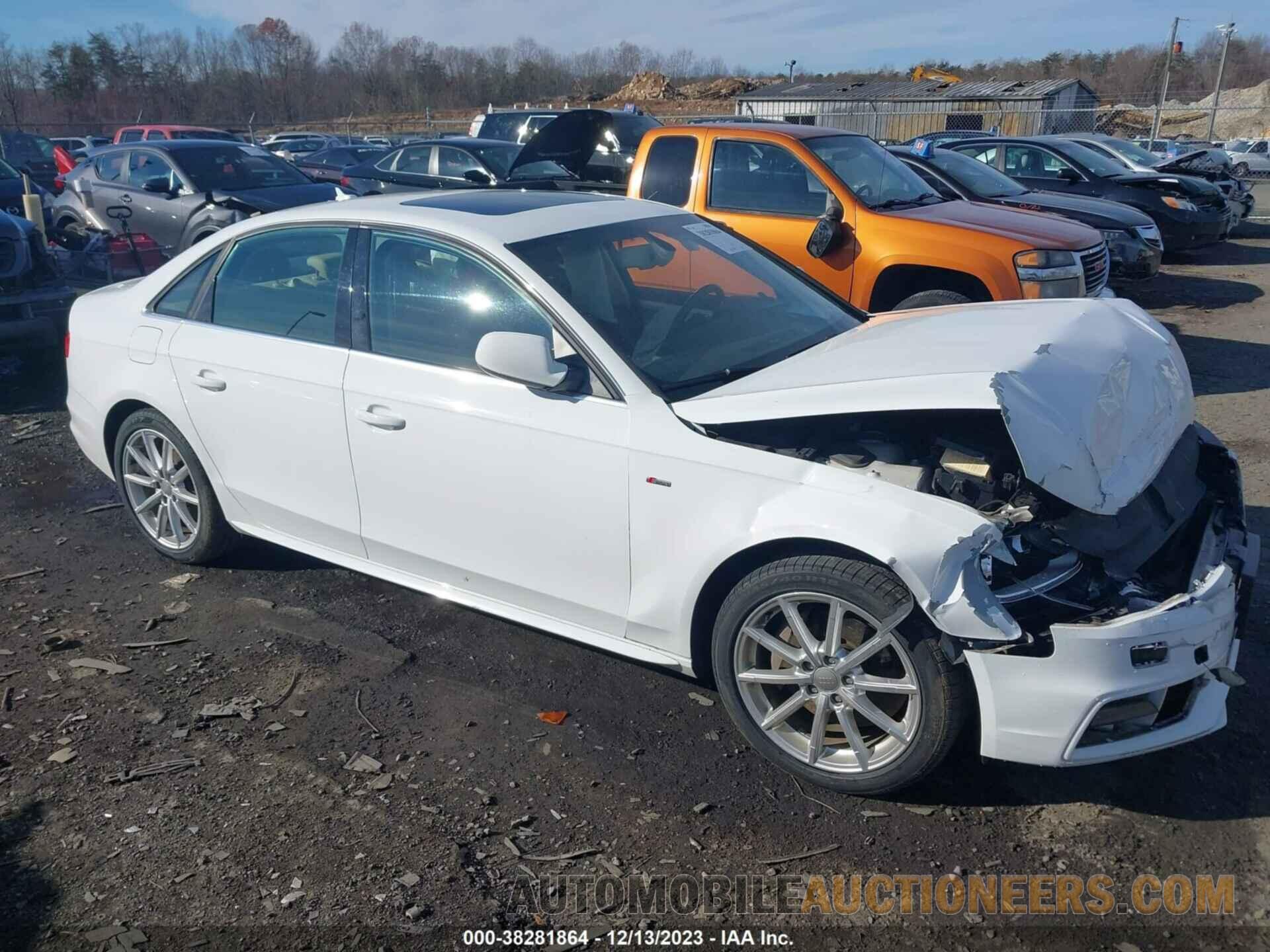 WAUFFAFL2FN024048 AUDI A4 2015