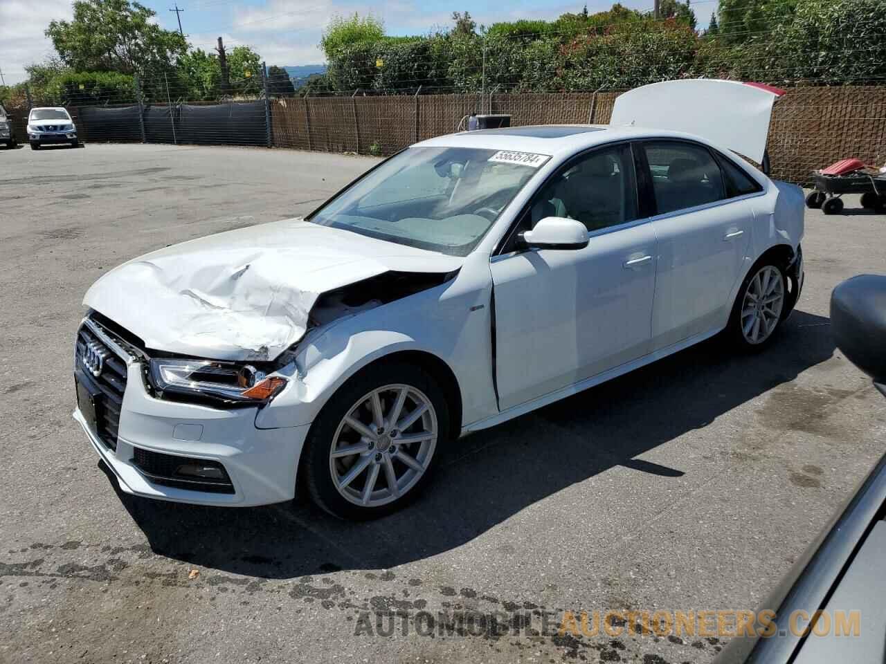 WAUFFAFL2GN016713 AUDI A4 2016