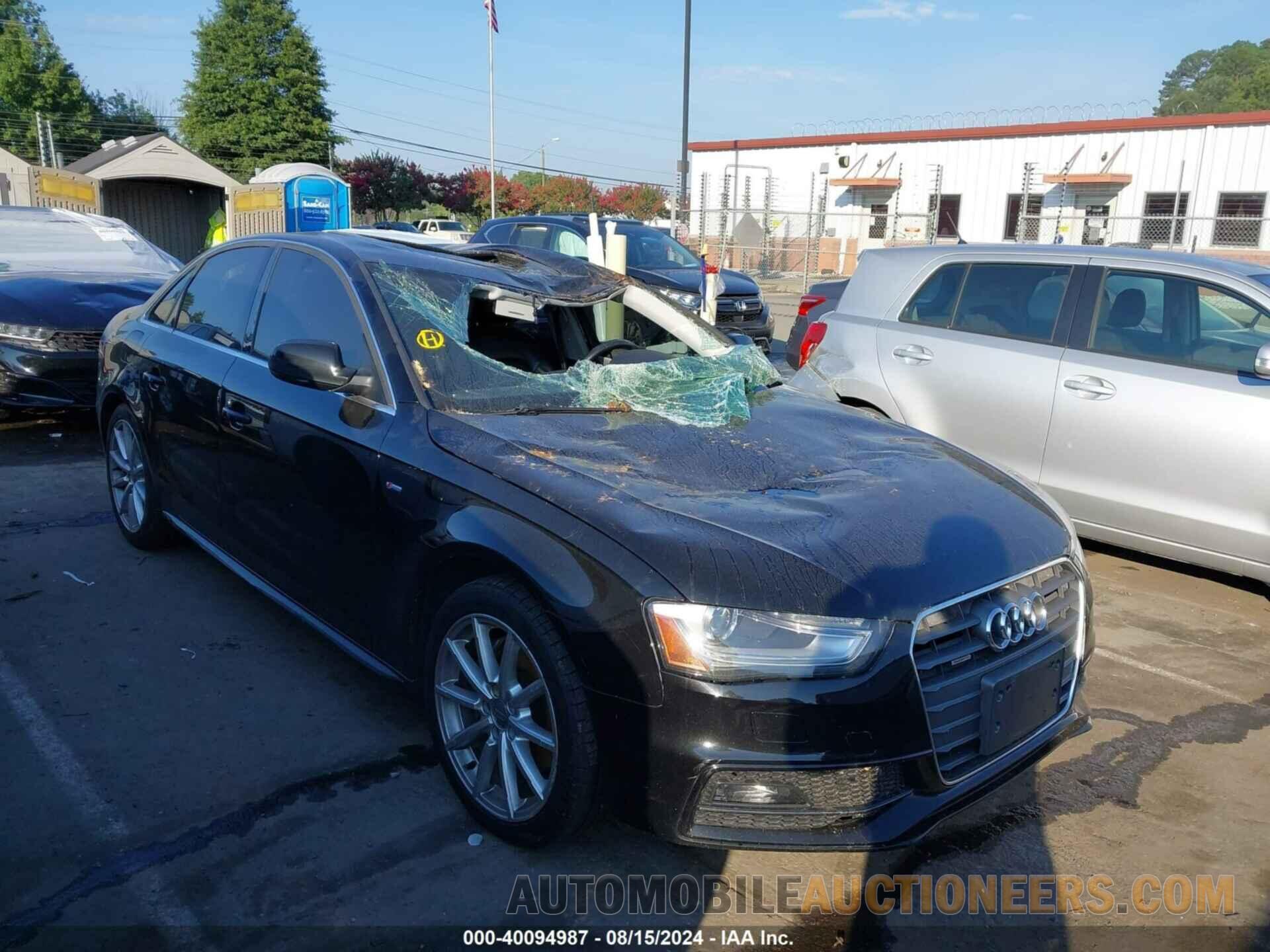 WAUFFAFL3FN039965 AUDI A4 2015