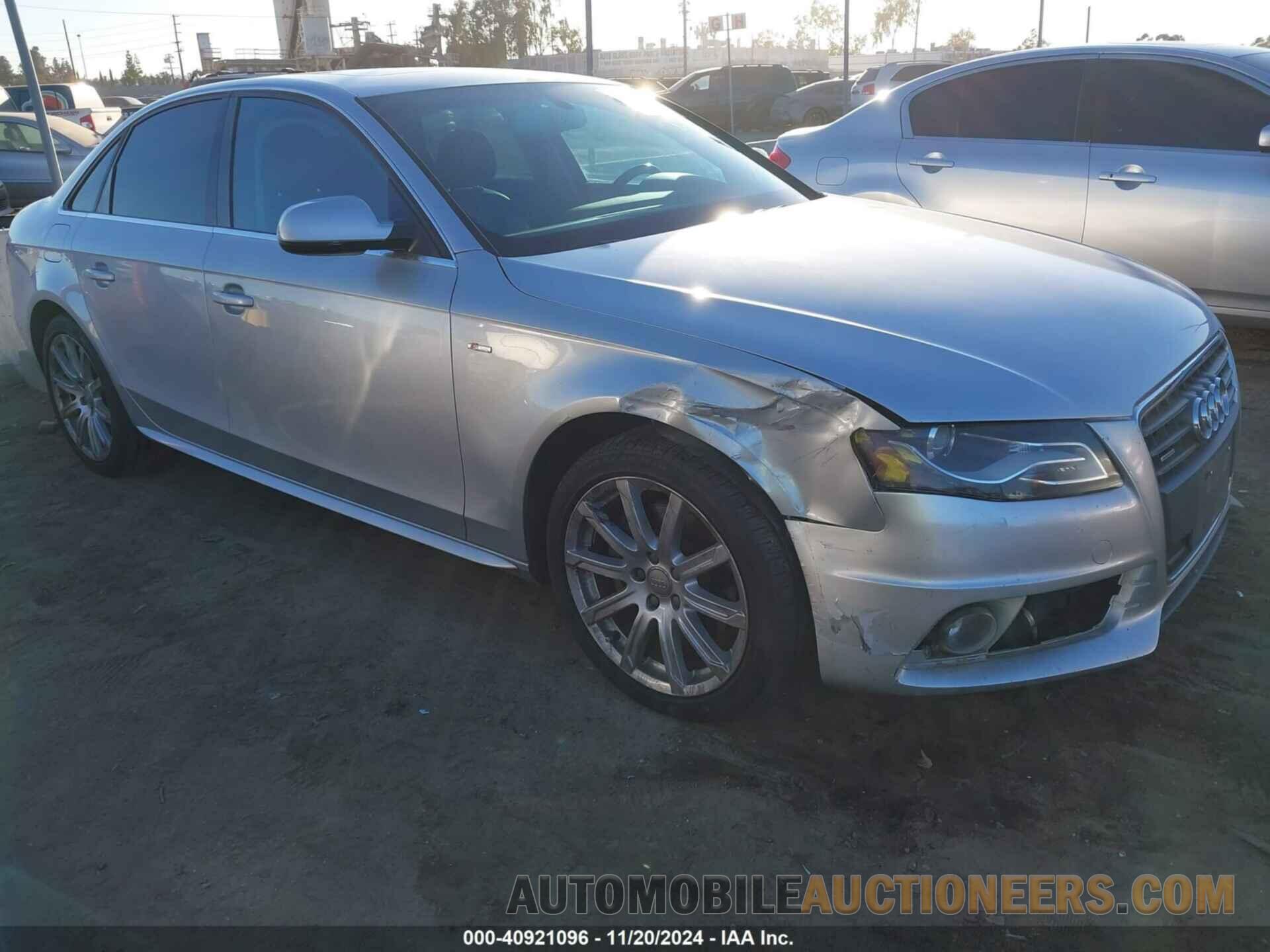 WAUFFAFL4CN000510 AUDI A4 2012