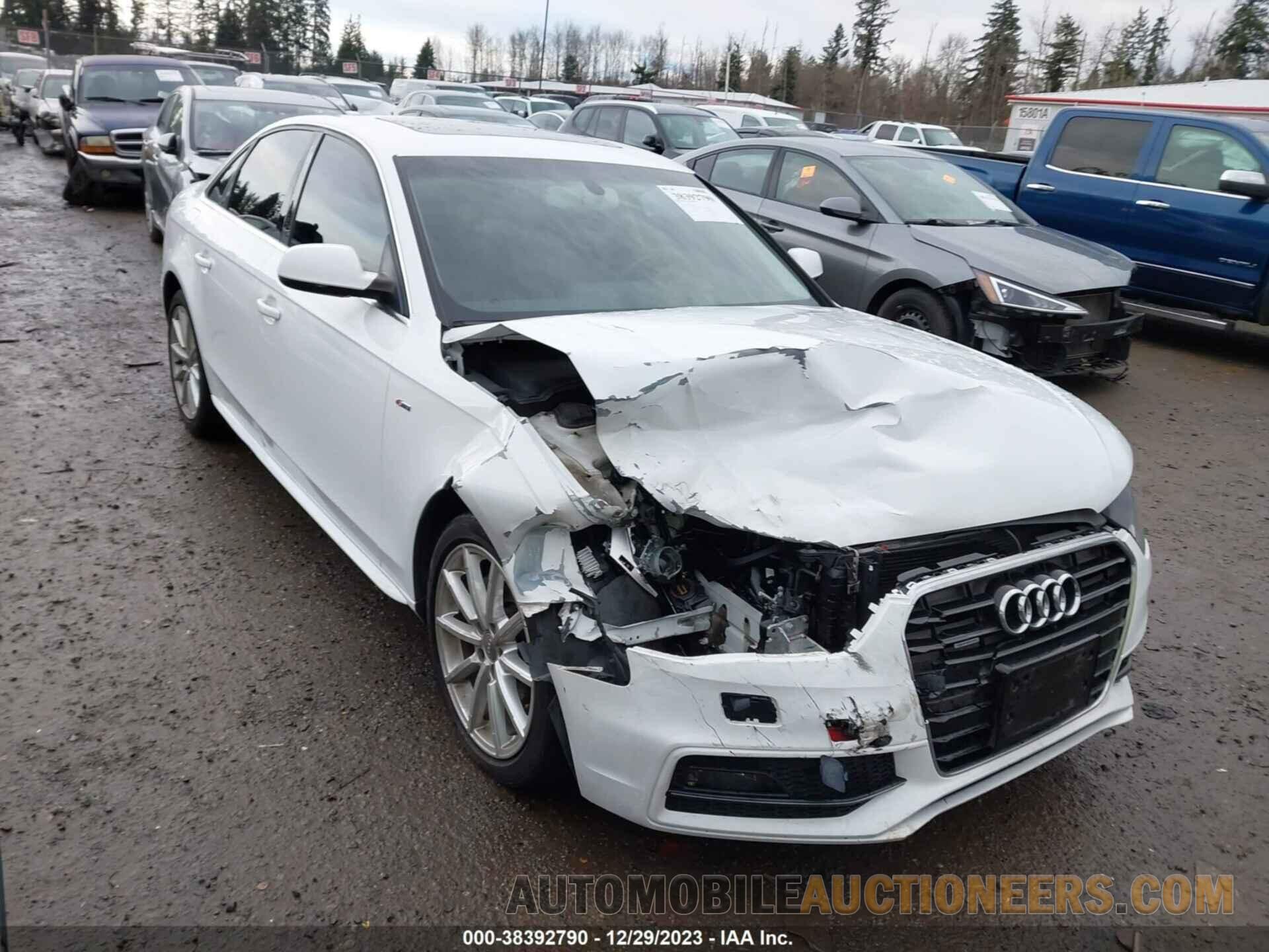 WAUFFAFL4FN009874 AUDI A4 2015