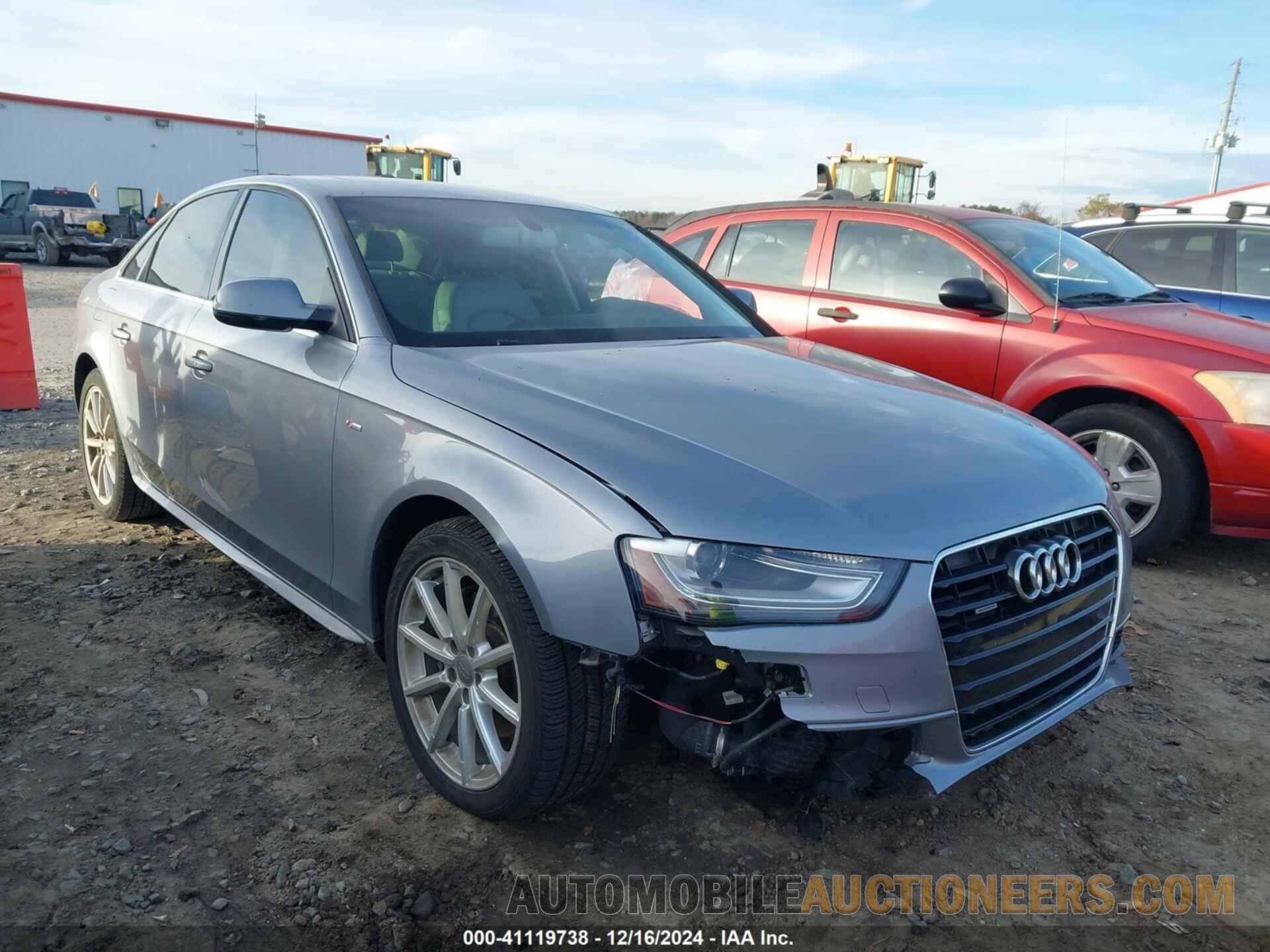 WAUFFAFL4FN020986 AUDI A4 2015