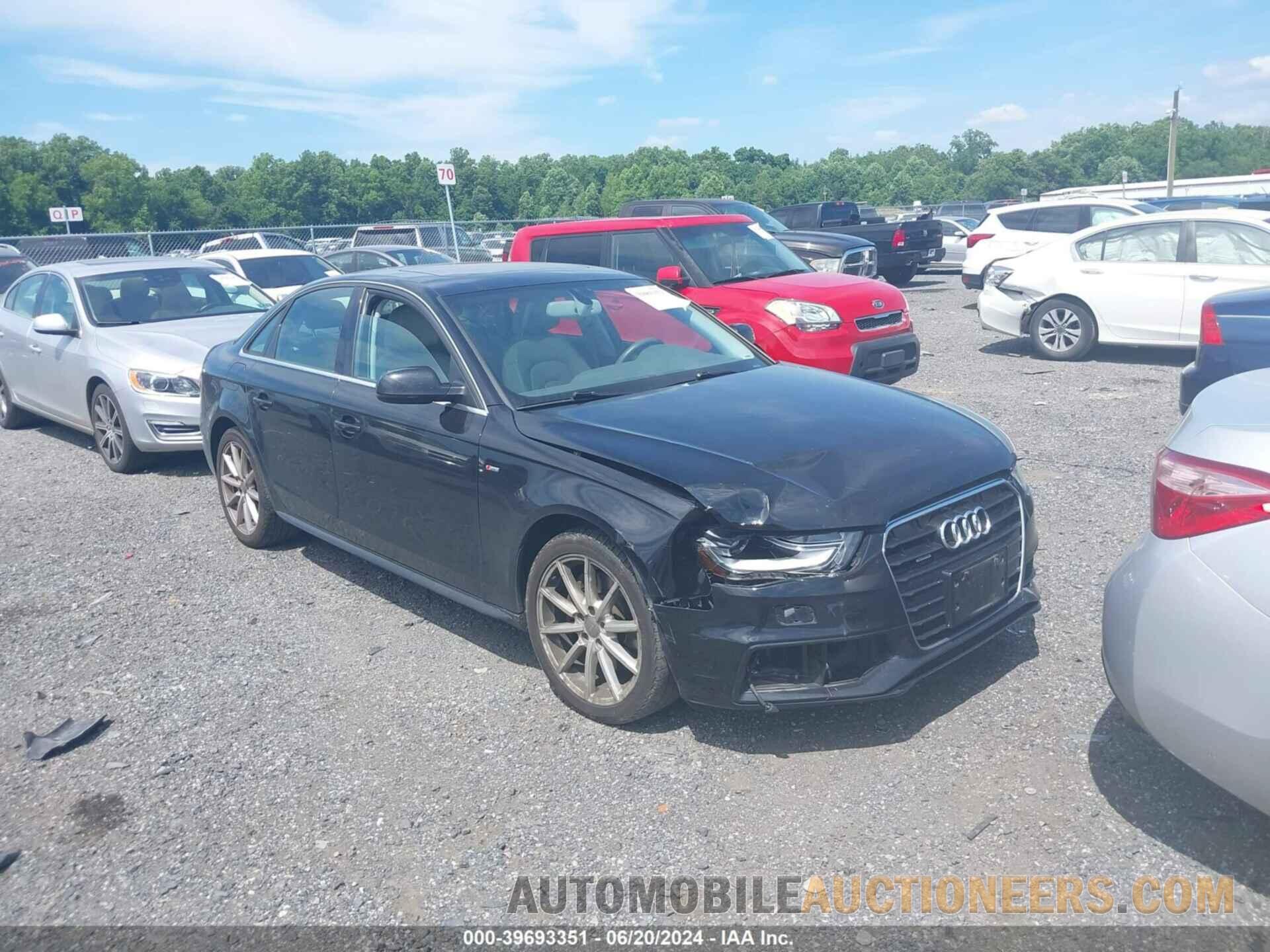 WAUFFAFL4FN039618 AUDI A4 2015