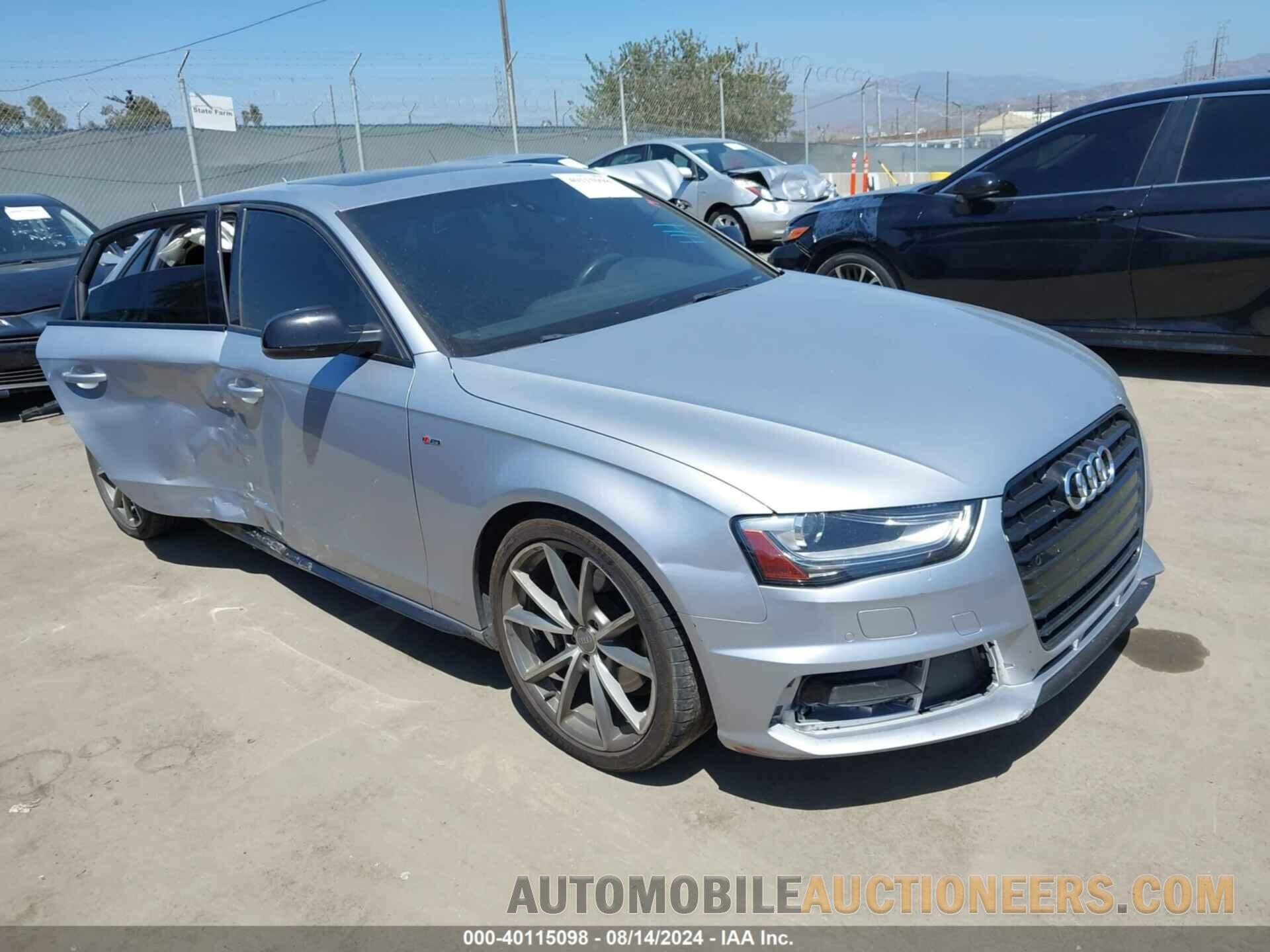 WAUFFAFL4GN001064 AUDI A4 2016