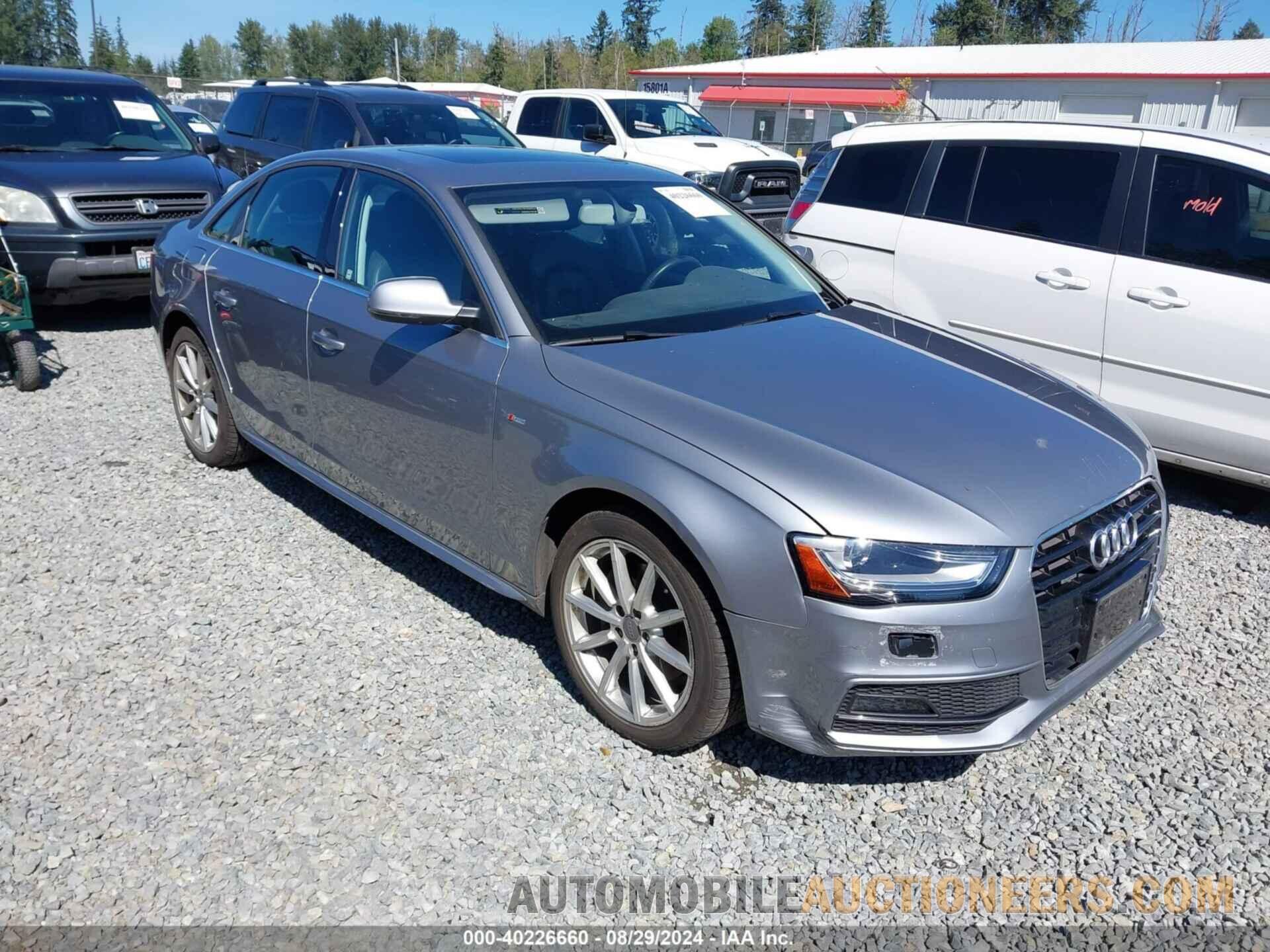 WAUFFAFL4GN008175 AUDI A4 2016