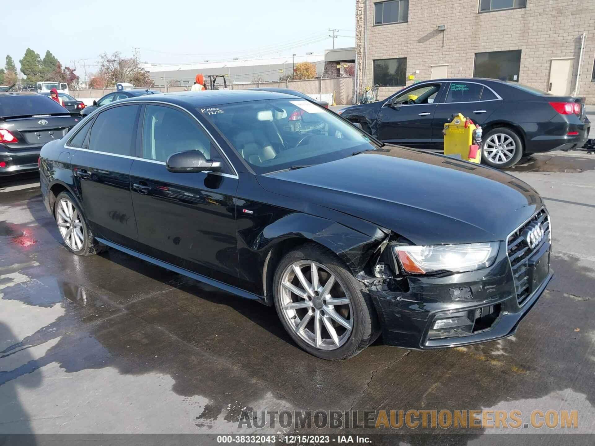 WAUFFAFL4GN016972 AUDI A4 2016