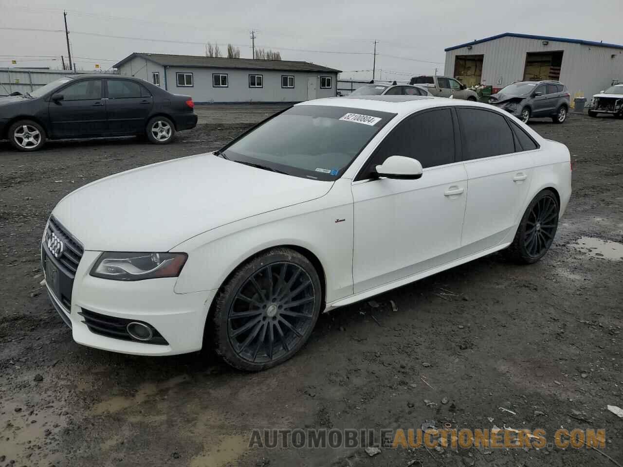 WAUFFAFL5CA104706 AUDI A4 2012