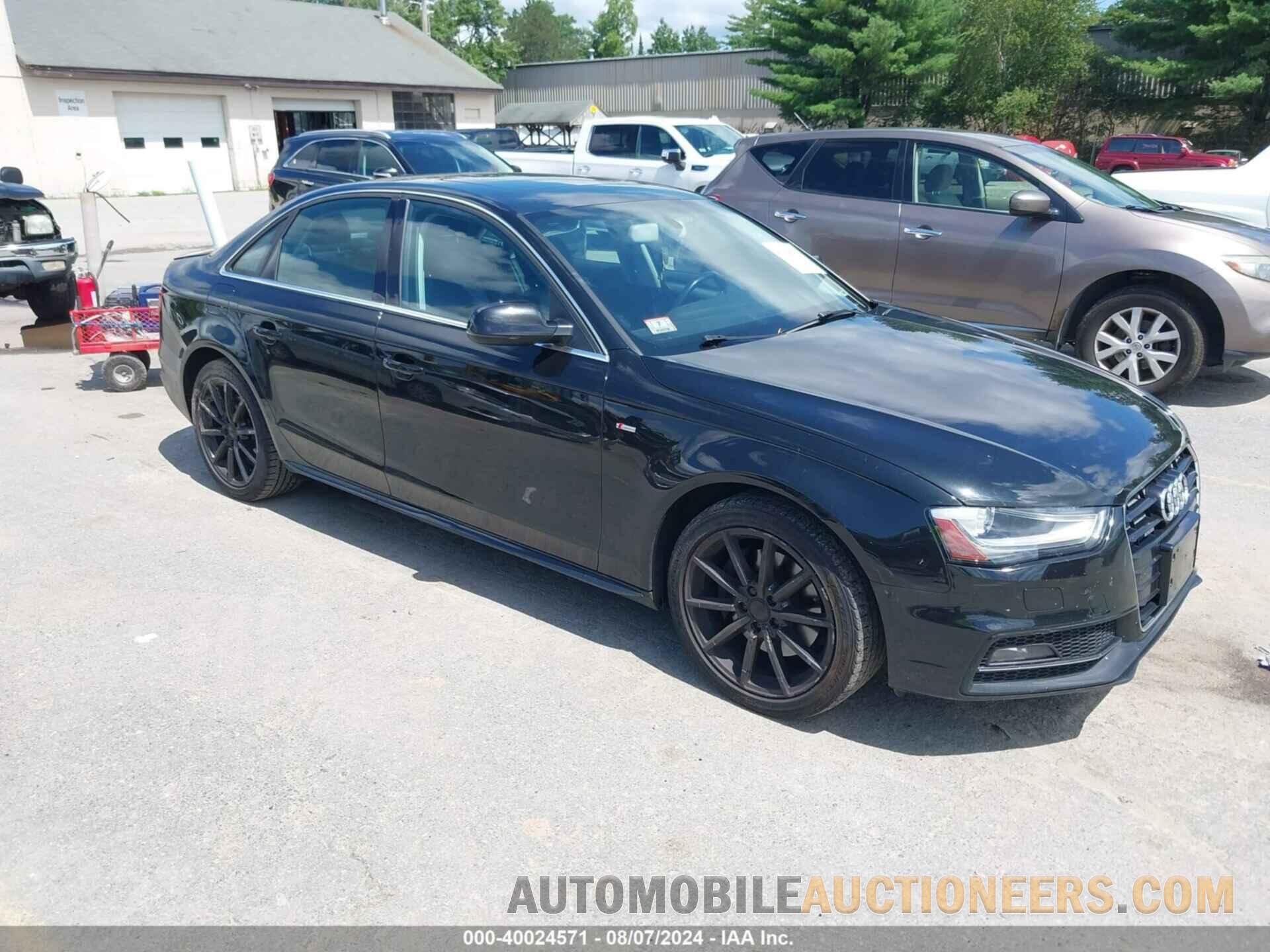 WAUFFAFL5GN000781 AUDI A4 2016