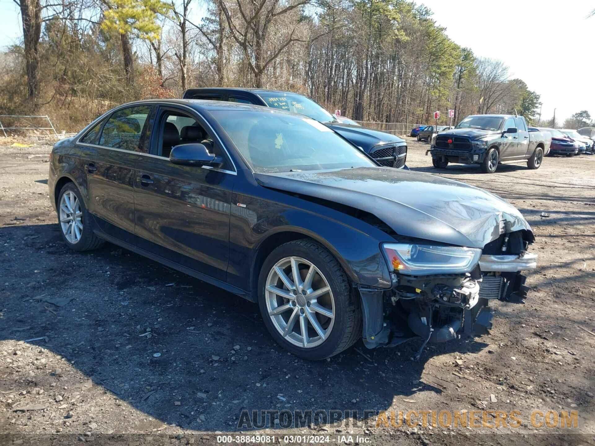 WAUFFAFL5GN005530 AUDI A4 2016