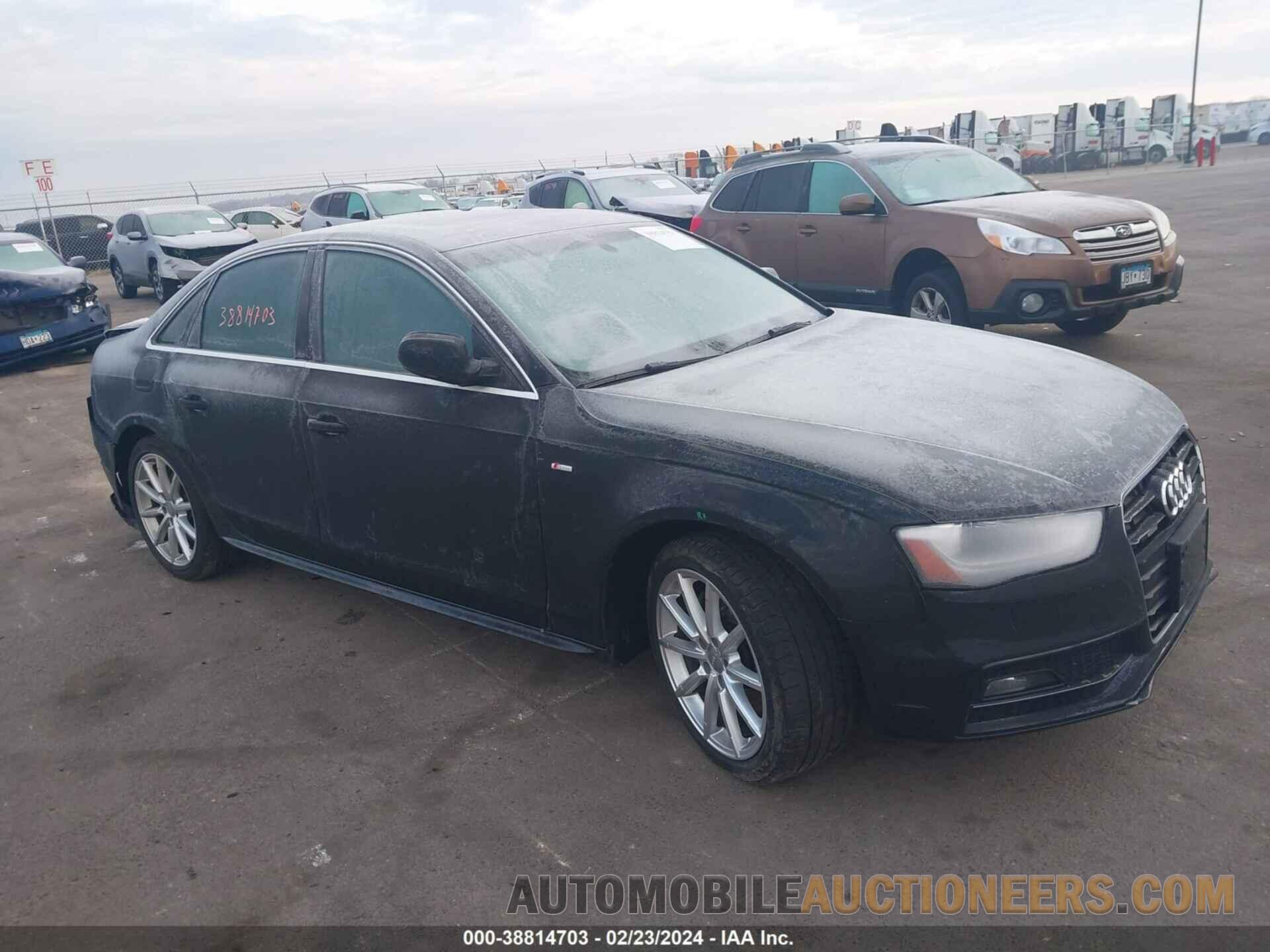 WAUFFAFL5GN012381 AUDI A4 2016