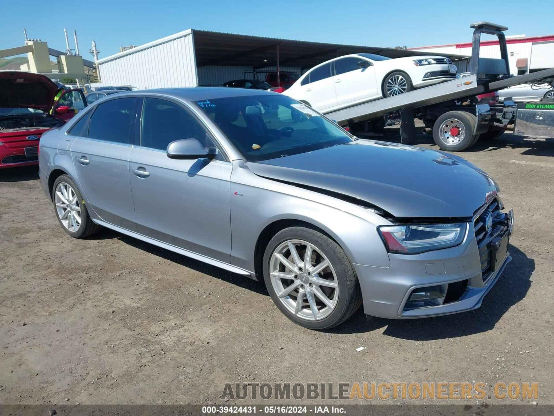 WAUFFAFL5GN016396 AUDI A4 2016