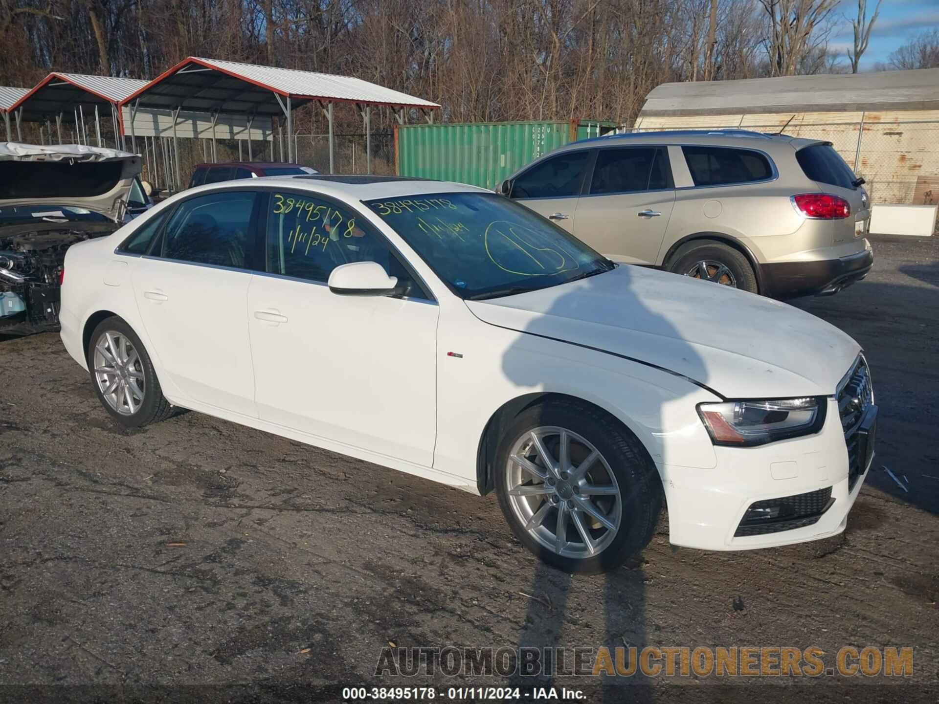 WAUFFAFL5GN017855 AUDI A4 2016