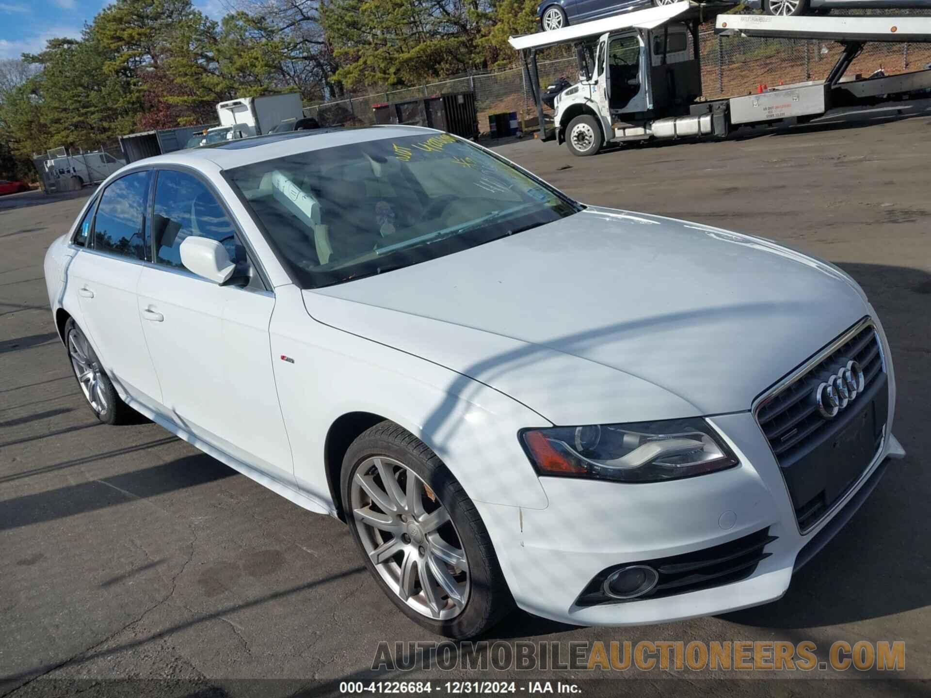 WAUFFAFL6CN017048 AUDI A4 2012