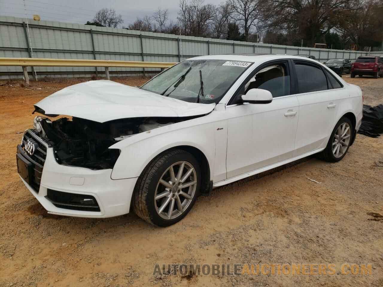 WAUFFAFL6FN036851 AUDI A4 2015