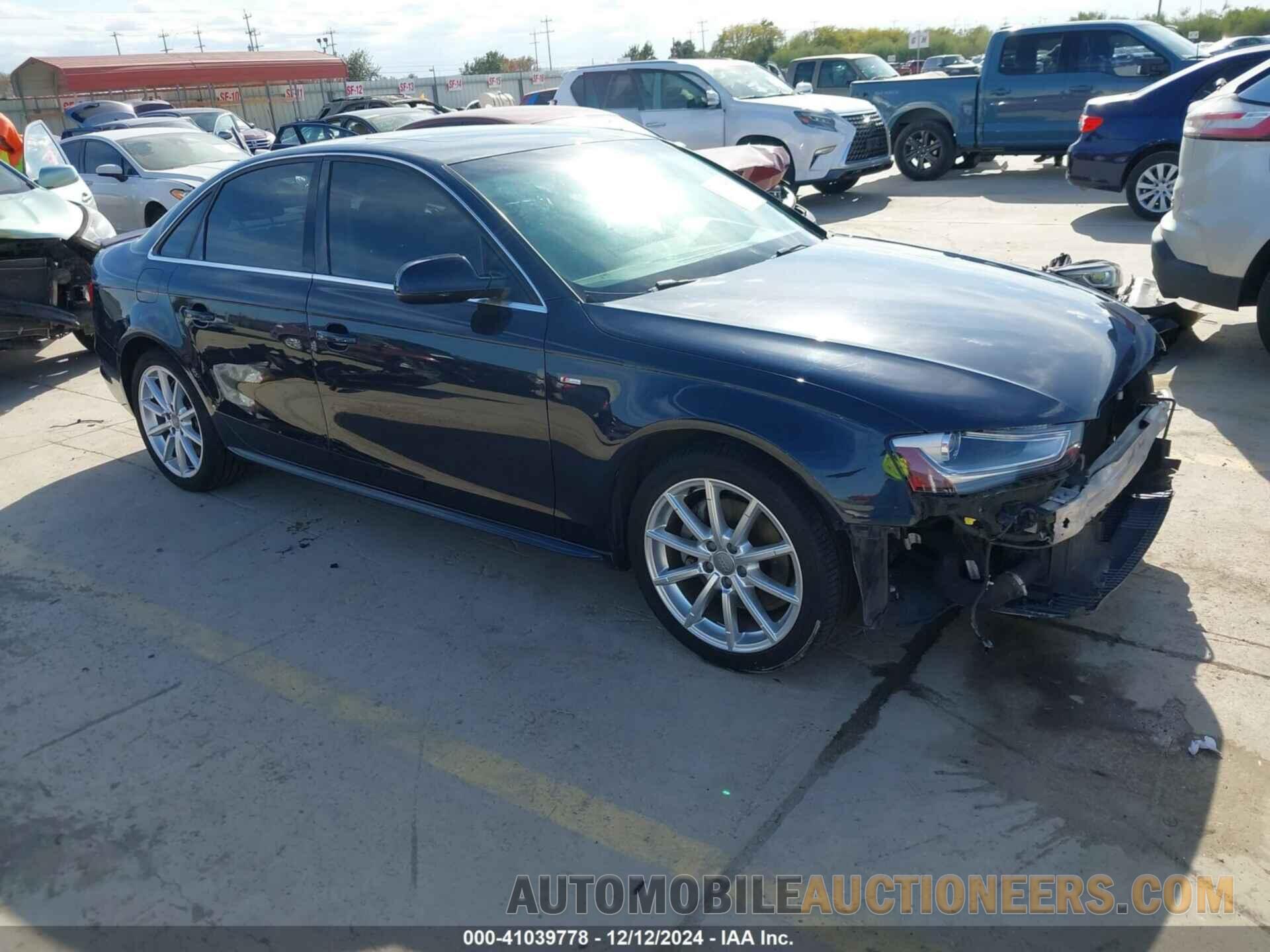 WAUFFAFL6FN037658 AUDI A4 2015