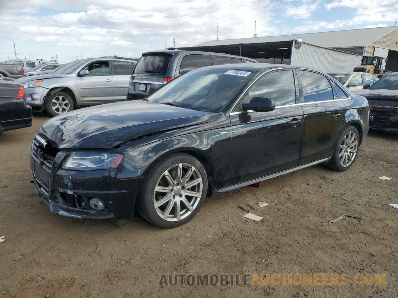 WAUFFAFL7CA036635 AUDI A4 2012