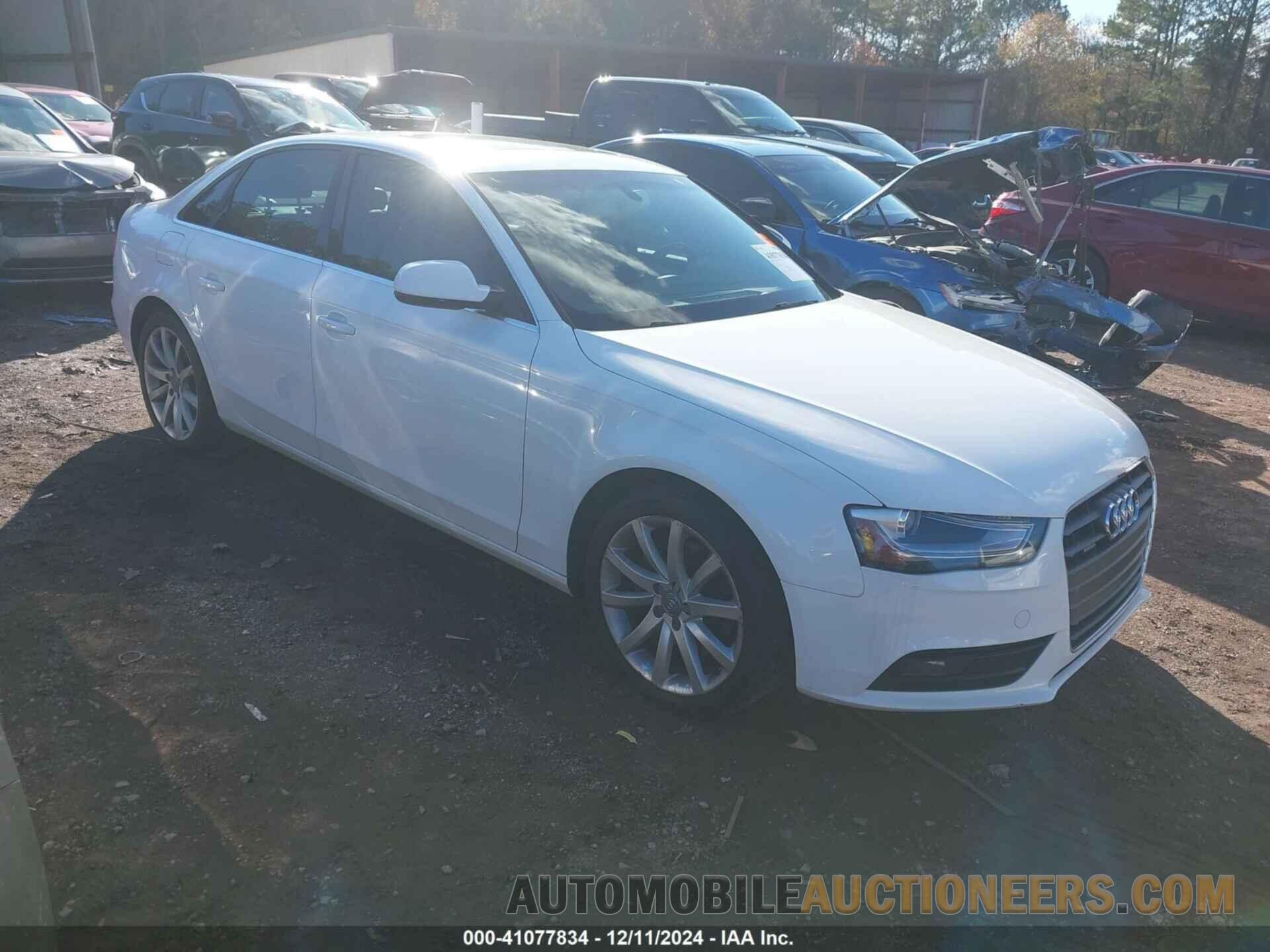 WAUFFAFL7DN018419 AUDI A4 2013